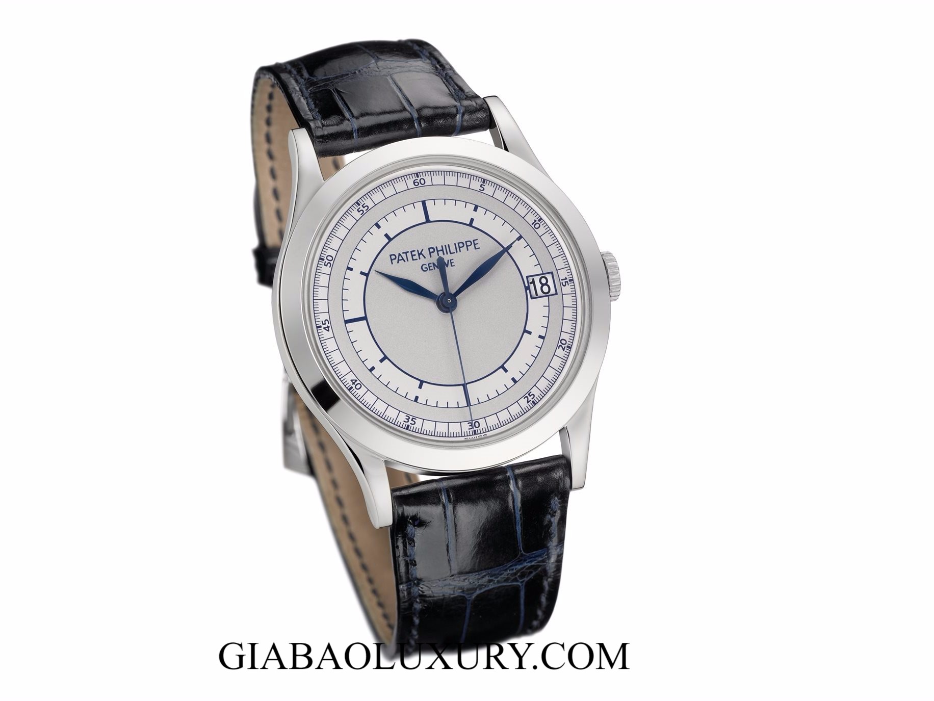 ĐỒNG HỒ PATEK PHILIPPER CALATRAVA 5296G DATE, SWEEP SECONDS Đồng Hồ Patek Philippe Calatrava 5296G-001