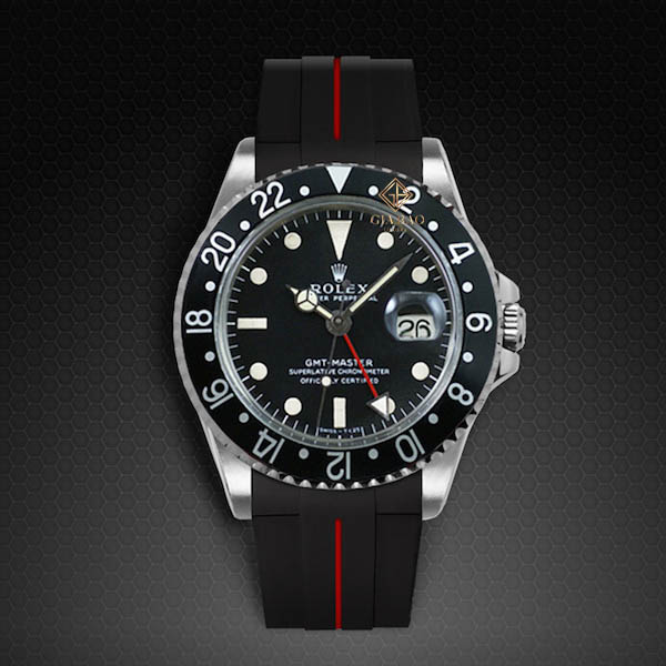 Dây Rubber B Classic Series VulChromatic® cho Rolex GMT Master