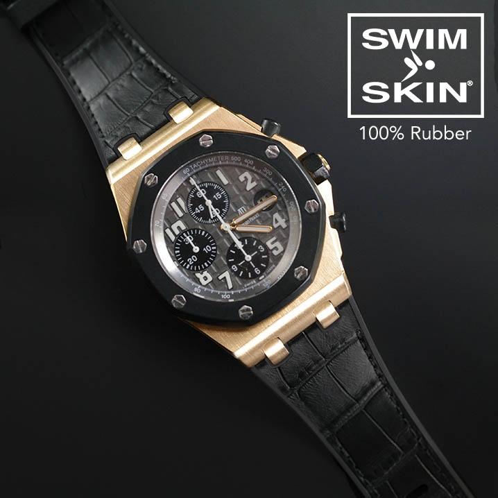 Dây Rubber B SwimSkin® Giả Da Cá Sấu cho Audemars Piguet Royal Oak Offshore 42mm