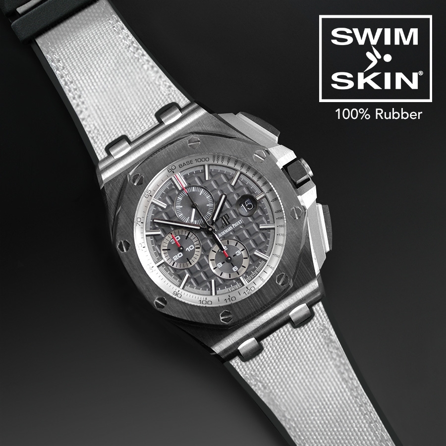 Dây Rubber B SwimSkin® Vải Sailcloth cho Audemars Piguet Royal Oak Offshore 44mm