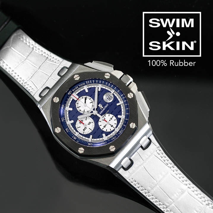 Dây Rubber B SwimSkin® Da Cá Sấu cho Audemars Piguet Royal Oak Offshore 44mm