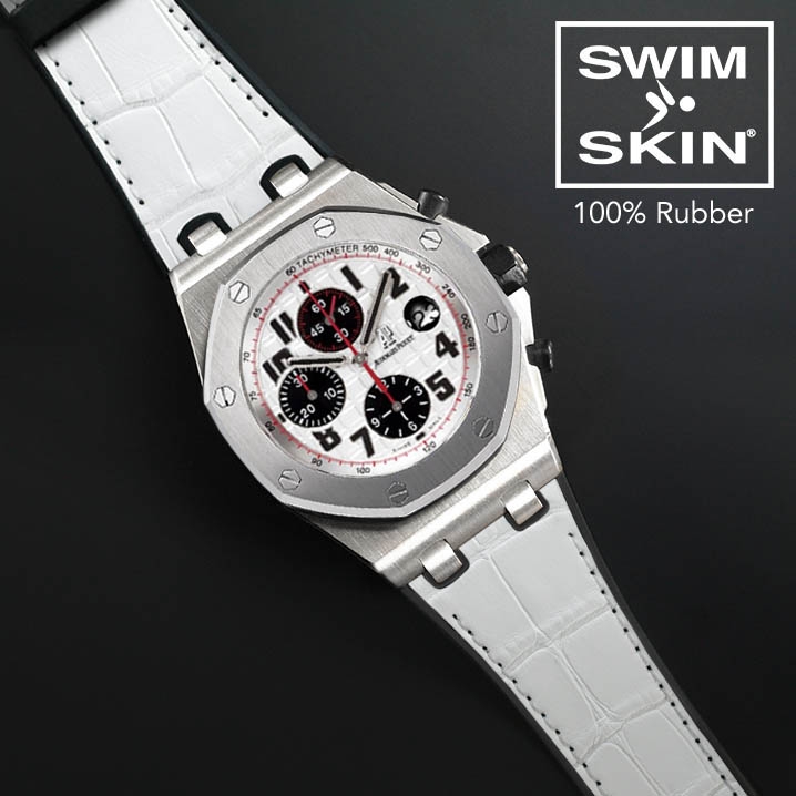 Dây Rubber B SwimSkin® Giả Da Cá Sấu cho Audemars Piguet Royal Oak Offshore 42mm