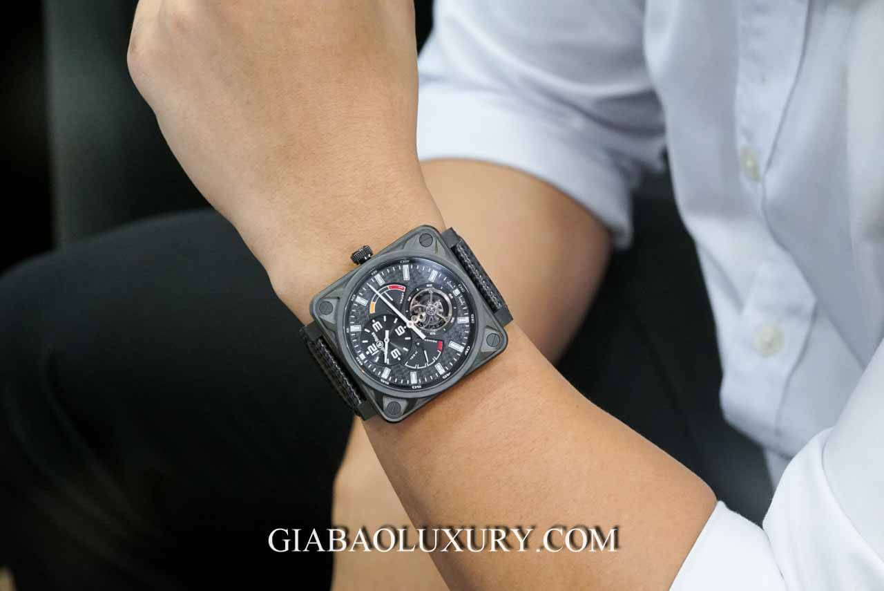 Đồng Hồ Bell & Ross BR-01 Tourbillon Titanium