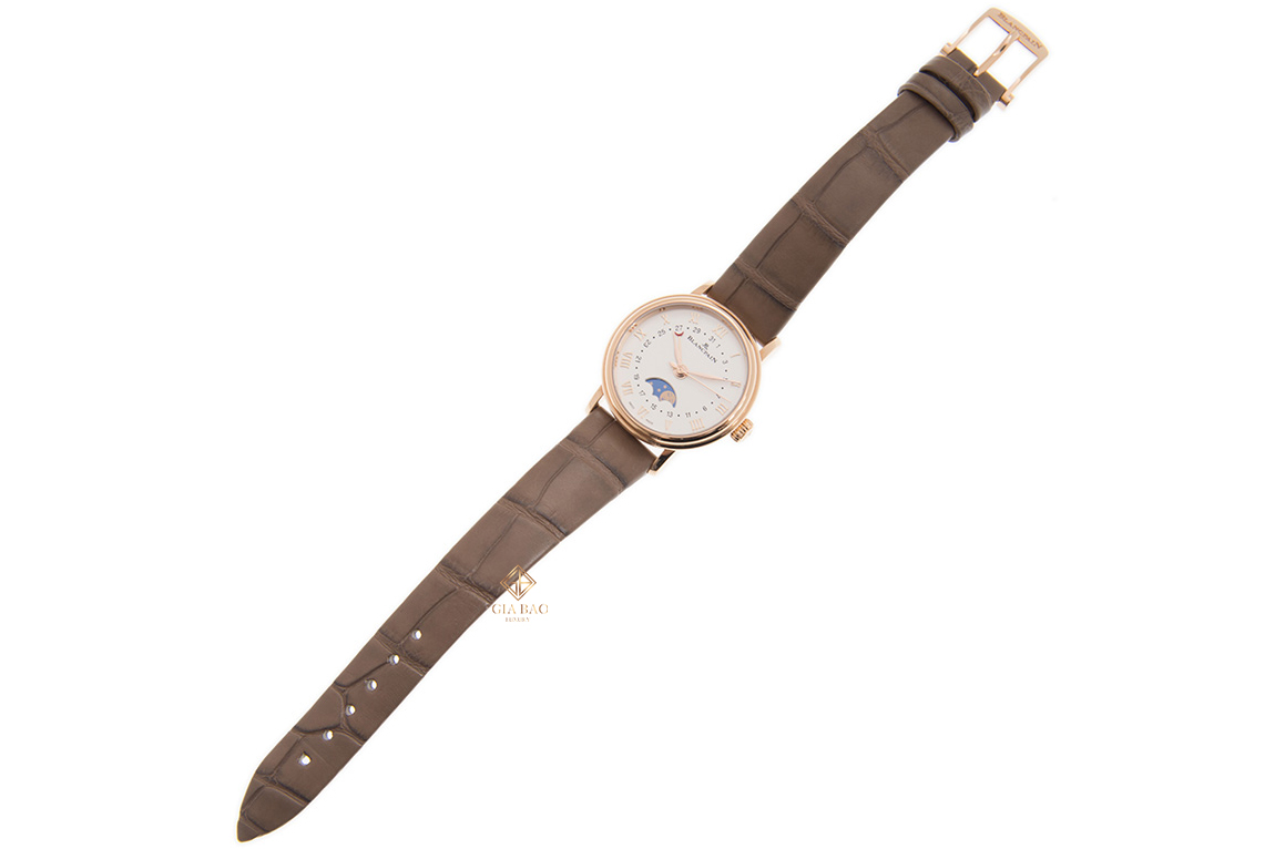 Blancpain Villeret Quantieme Phases de Lune 6106-3642-55A Đồng Hồ Blancpain Villeret Quantieme Phases de Lune 6106-3642-55A