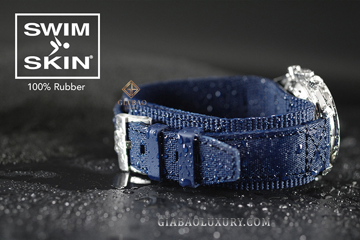 Dây cao su Rubber B dành cho đồng hồ Rolex Yachtmaster 40mm (20mm Lug Space) Combat Strap 20mm - CUFF Series Dây Rubber B Combat Strap - CUFF Series size 20mm cho Rolex Yachtmaster 40mm (20mm Lug Space)