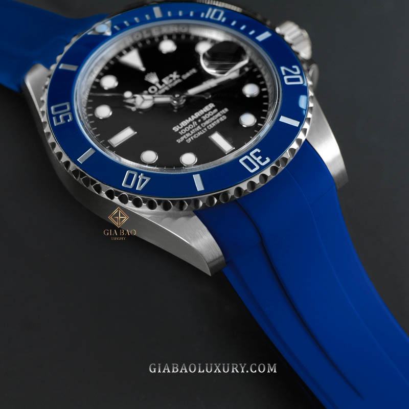 Dây cao su Rubber B cho đồng hồ Rolex Submariner Ceramic 126610 - Tang Buckle Series Dây Rubber B Tang Buckle Series cho Rolex Submariner Ceramic 126610, 124060, 126613, 126619