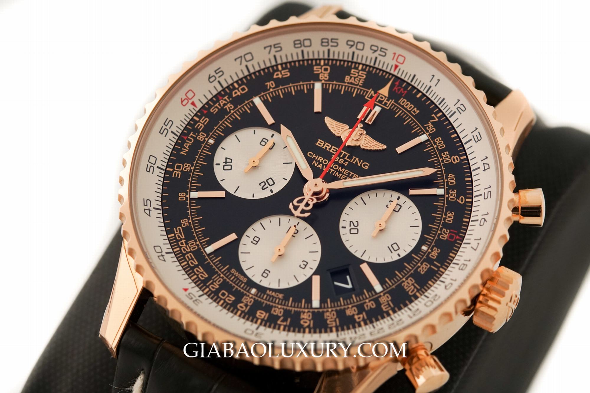 Đồng Hồ Breitling Montbrillant 01 Mặt Đen Đồng Hồ Breitling Navitimer 01 RB012012/BA49/743P