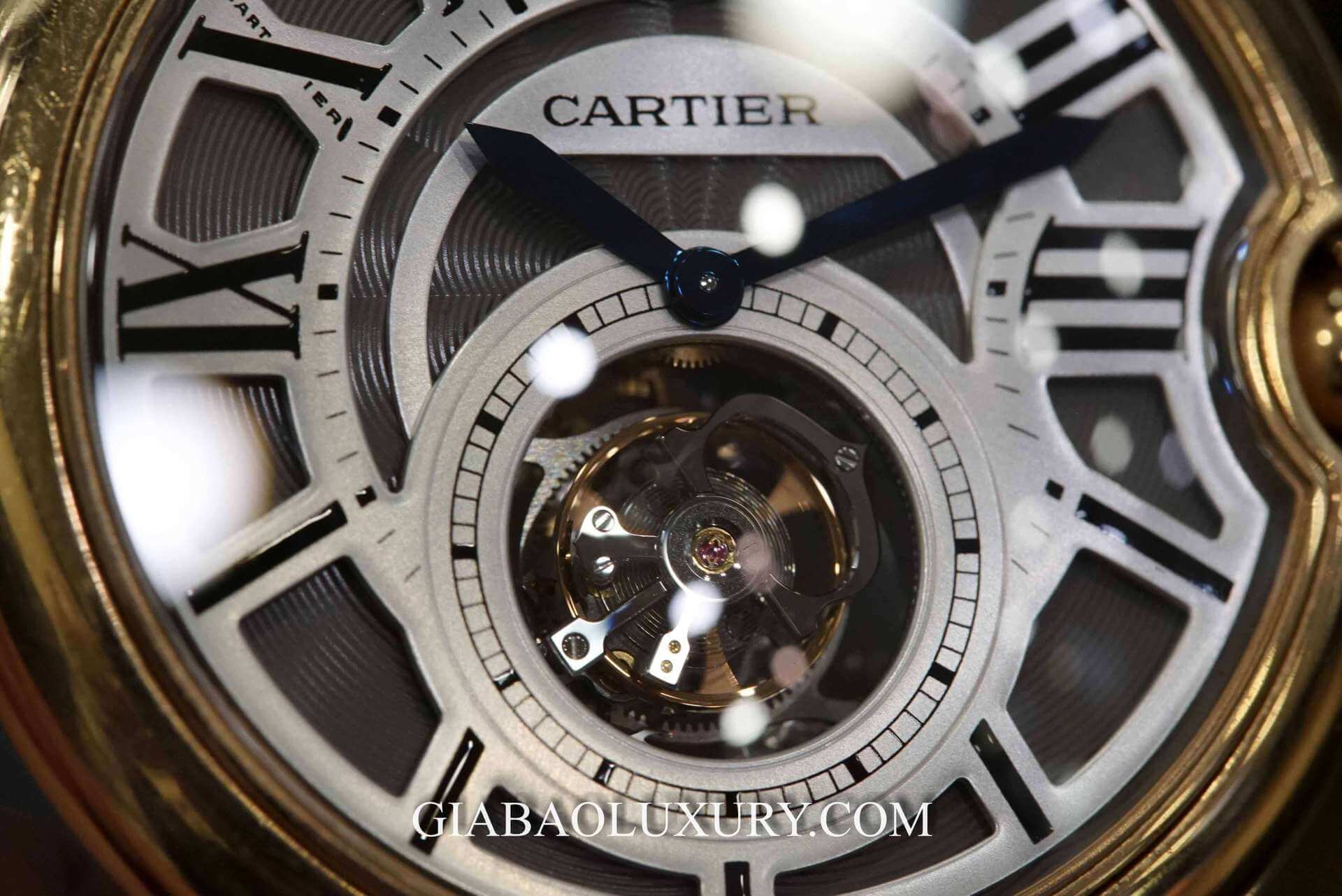 Đồng Hồ Cartier 3088 Ballon Bleu Flying Tourbillon