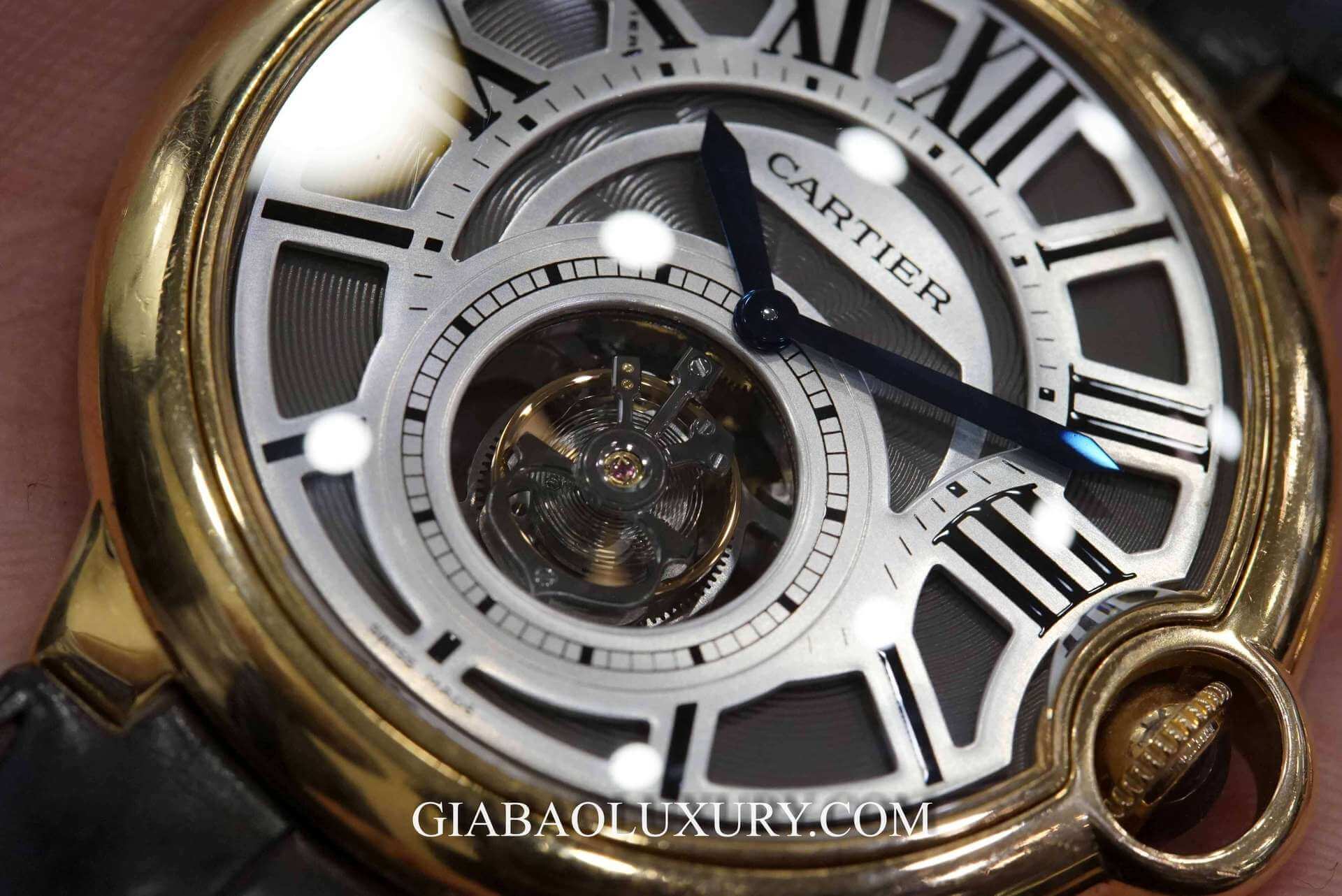 Đồng Hồ Cartier 3088 Ballon Bleu Flying Tourbillon