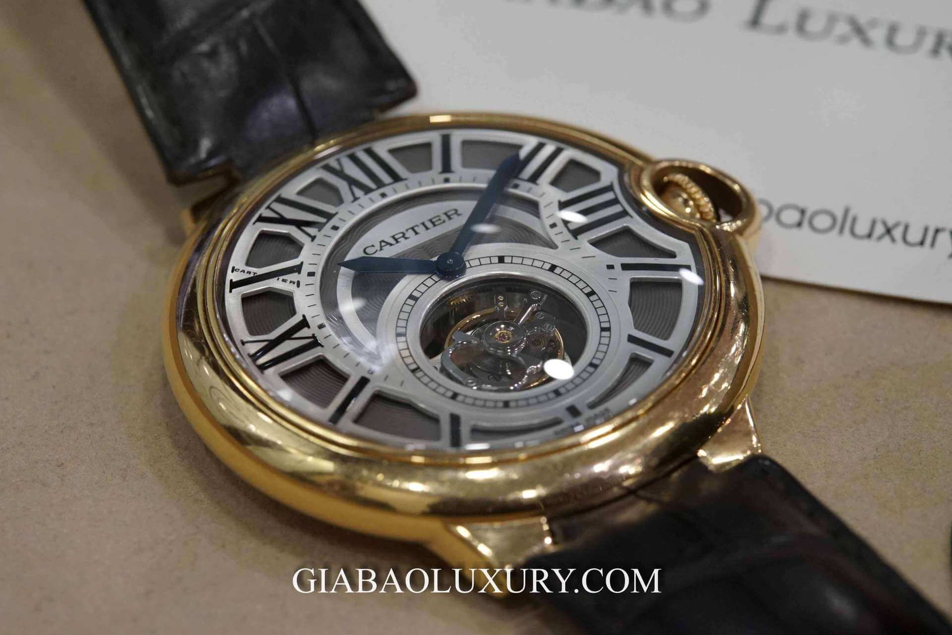 Đồng Hồ Cartier 3088 Ballon Bleu Flying Tourbillon