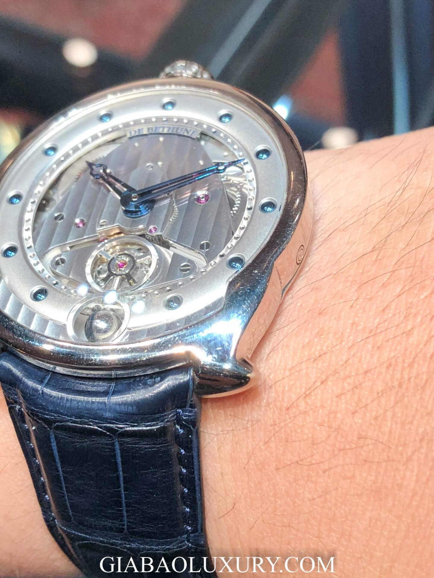 Đồng Hồ De Bethune Skeleton Moonphase DBS-W