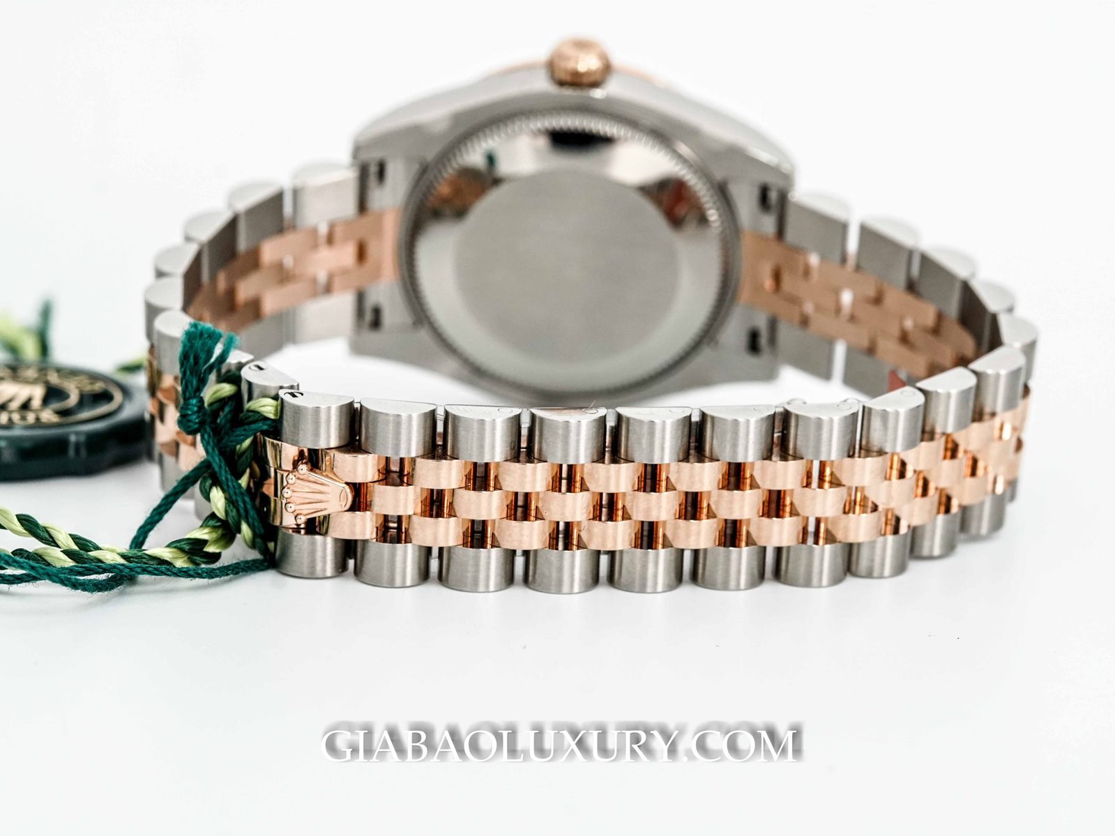 Đồng Hồ Rolex Datejust 31 178341 Mặt Số Chocolate Cọc Số La Mã Nạm Kim Cương