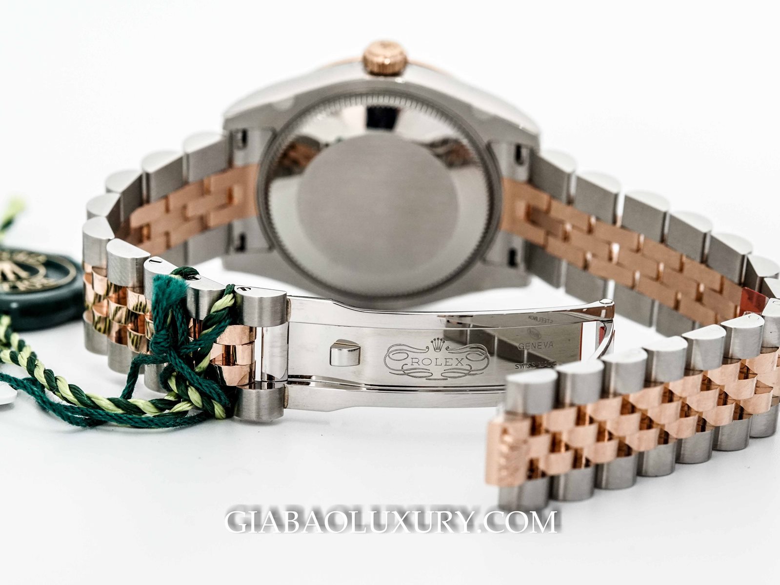 Đồng Hồ Rolex Datejust 31 178341 Mặt Số Chocolate Cọc Số La Mã Nạm Kim Cương