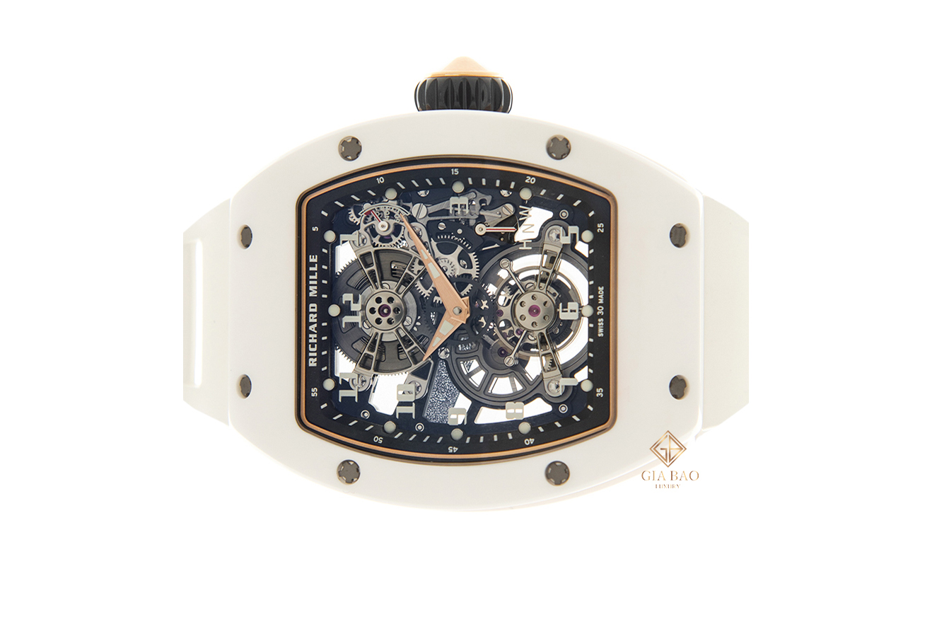 Đồng Hồ Richard Mille RM 17-01 RG-ATZ Ceramic Trắng