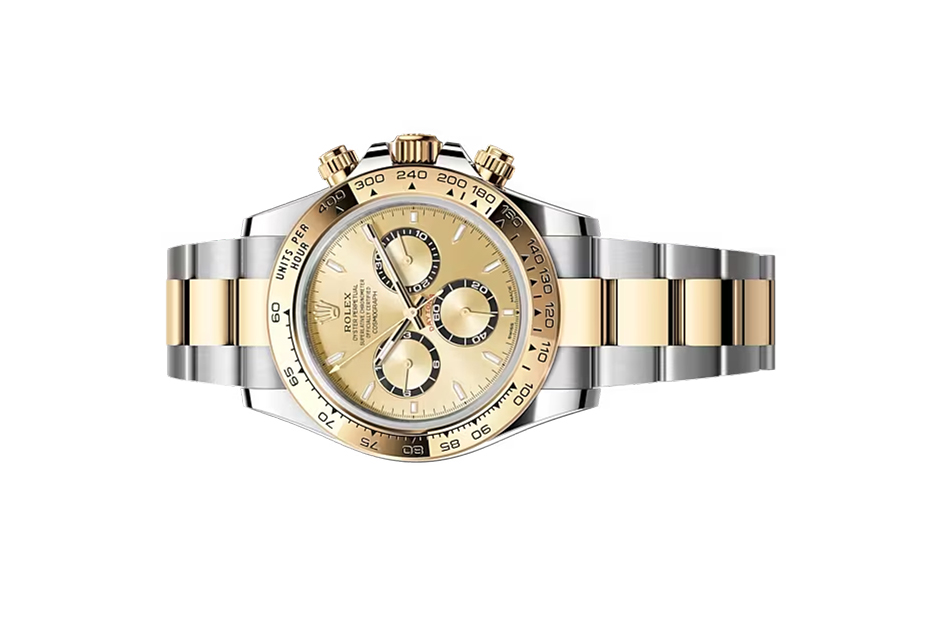 Đồng Hồ Rolex Cosmograph Daytona 126503 Mặt Số Vàng Champagne