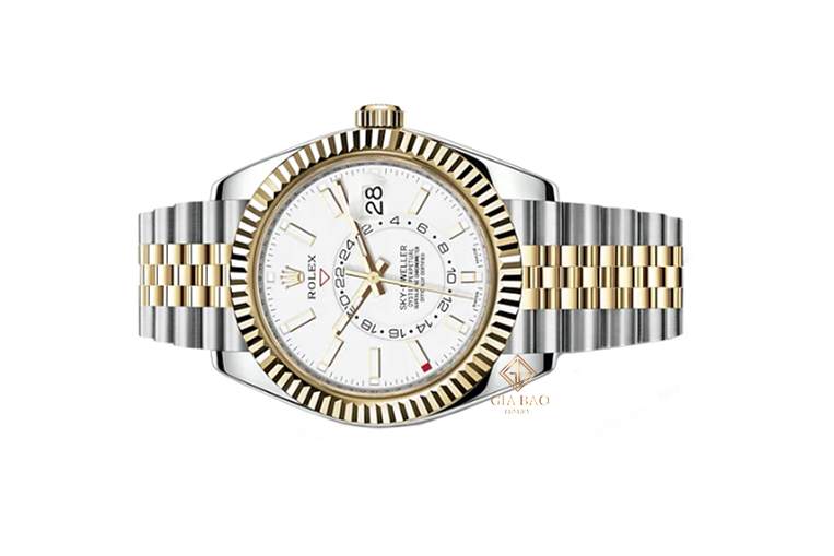 Đồng Hồ Rolex Sky Dweller 326933-0010 Mặt Số Trắng