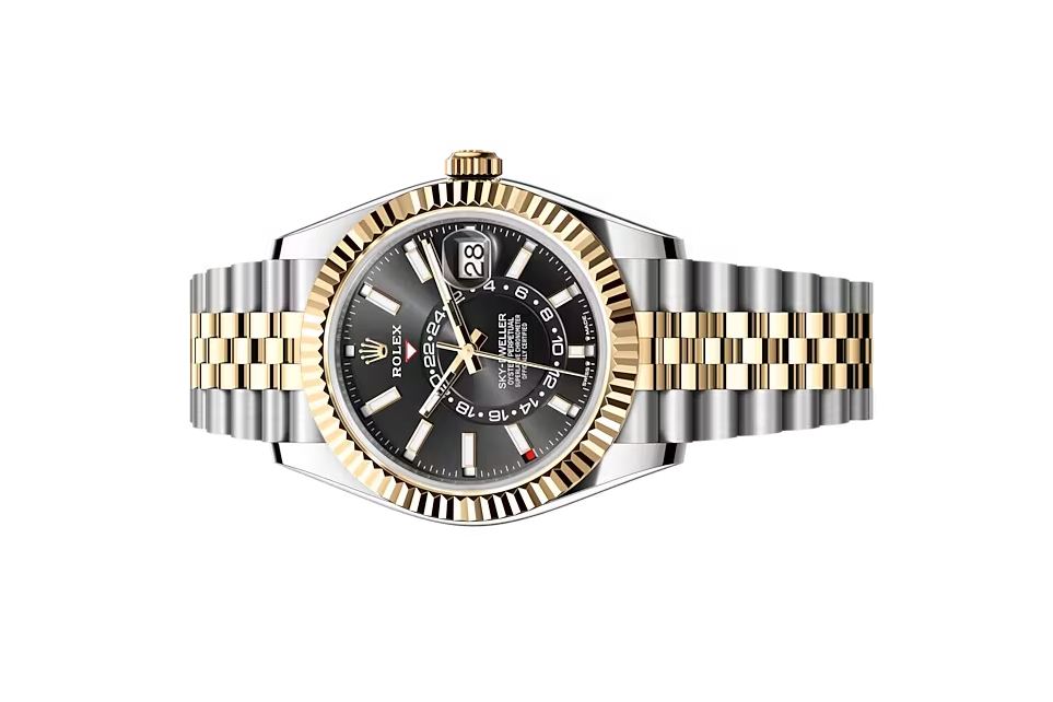 Đồng Hồ Rolex Sky Dweller 336933 Mặt Số Đen