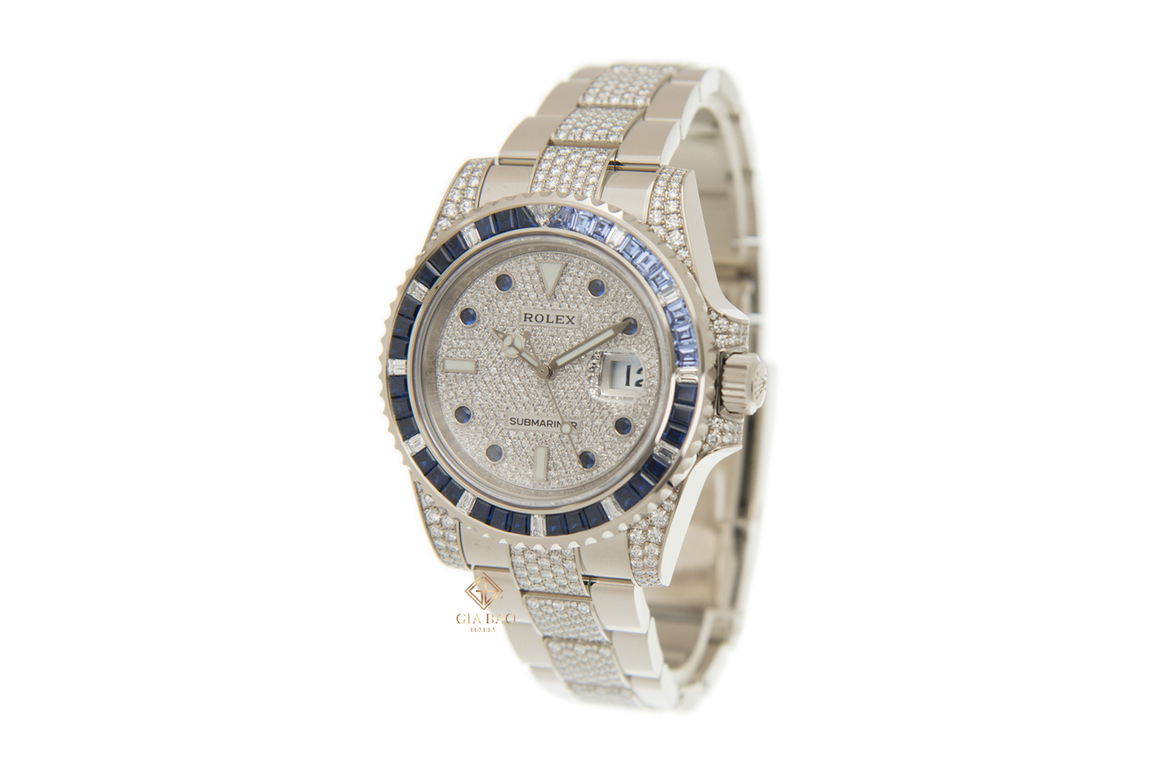 Đồng Hồ Rolex Submariner Date 116659SABR Mặt Số Đính Kim Cương Đồng Hồ Rolex Submariner Date 116659SABR Mặt Số Đính Kim Cương