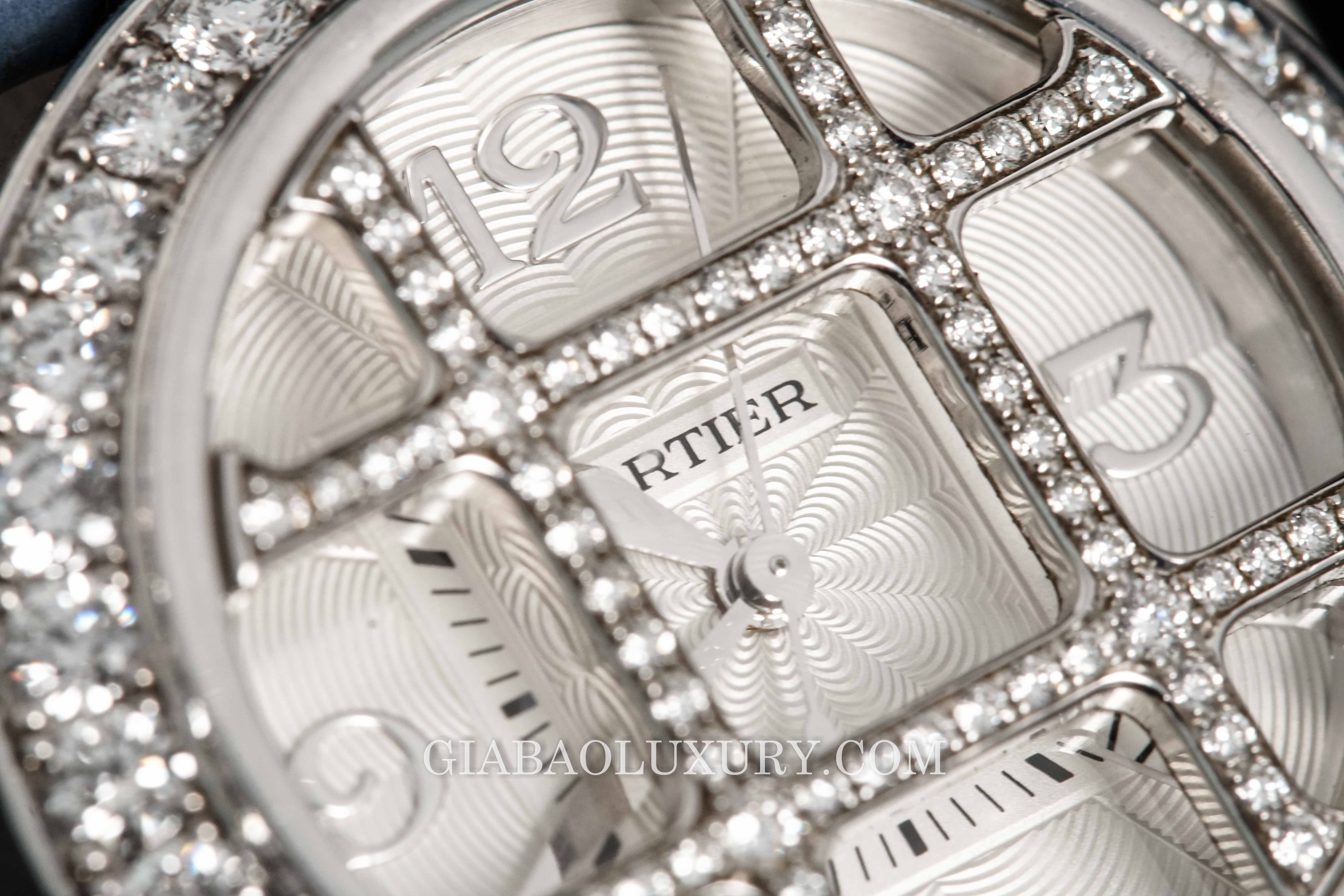 Đồng Hồ Cartier Pasha Diamond Grid WJ116136