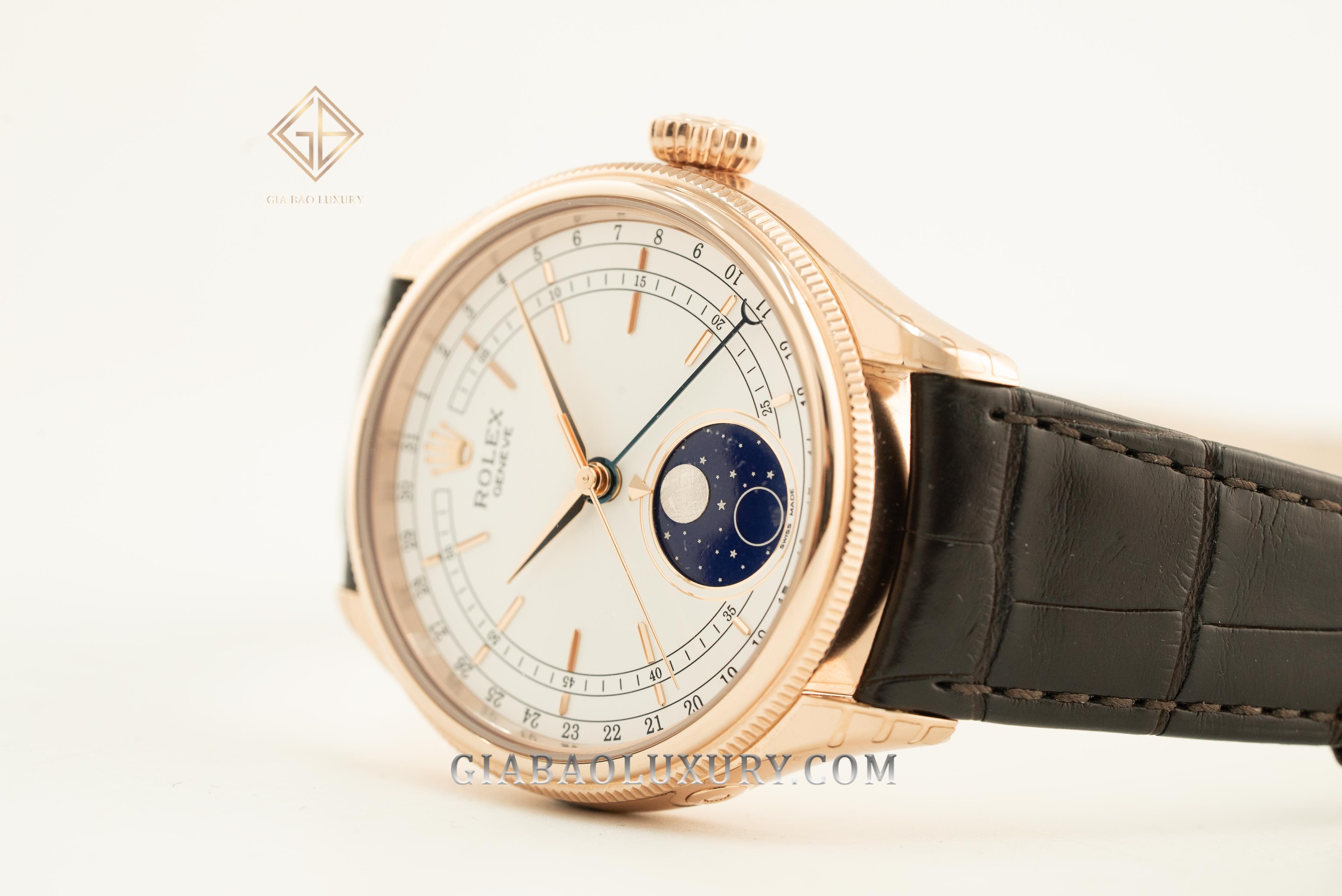 Đồng Hồ Rolex Cellini Moonphase 50535