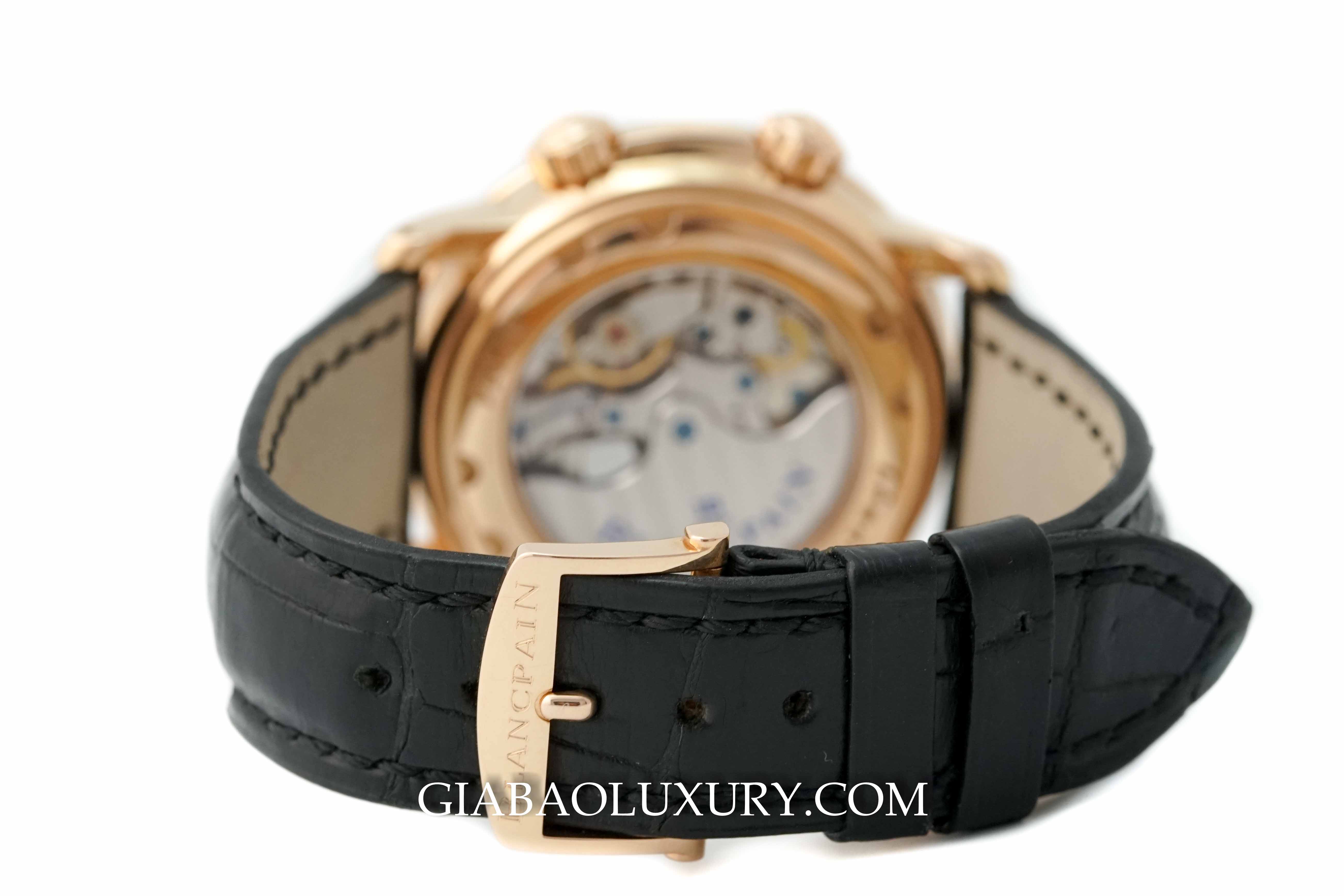 Đồng Hồ Blancpain Léman Réveil GMT Đồng Hồ Blancpain Léman Réveil GMT 2841-3642-53B