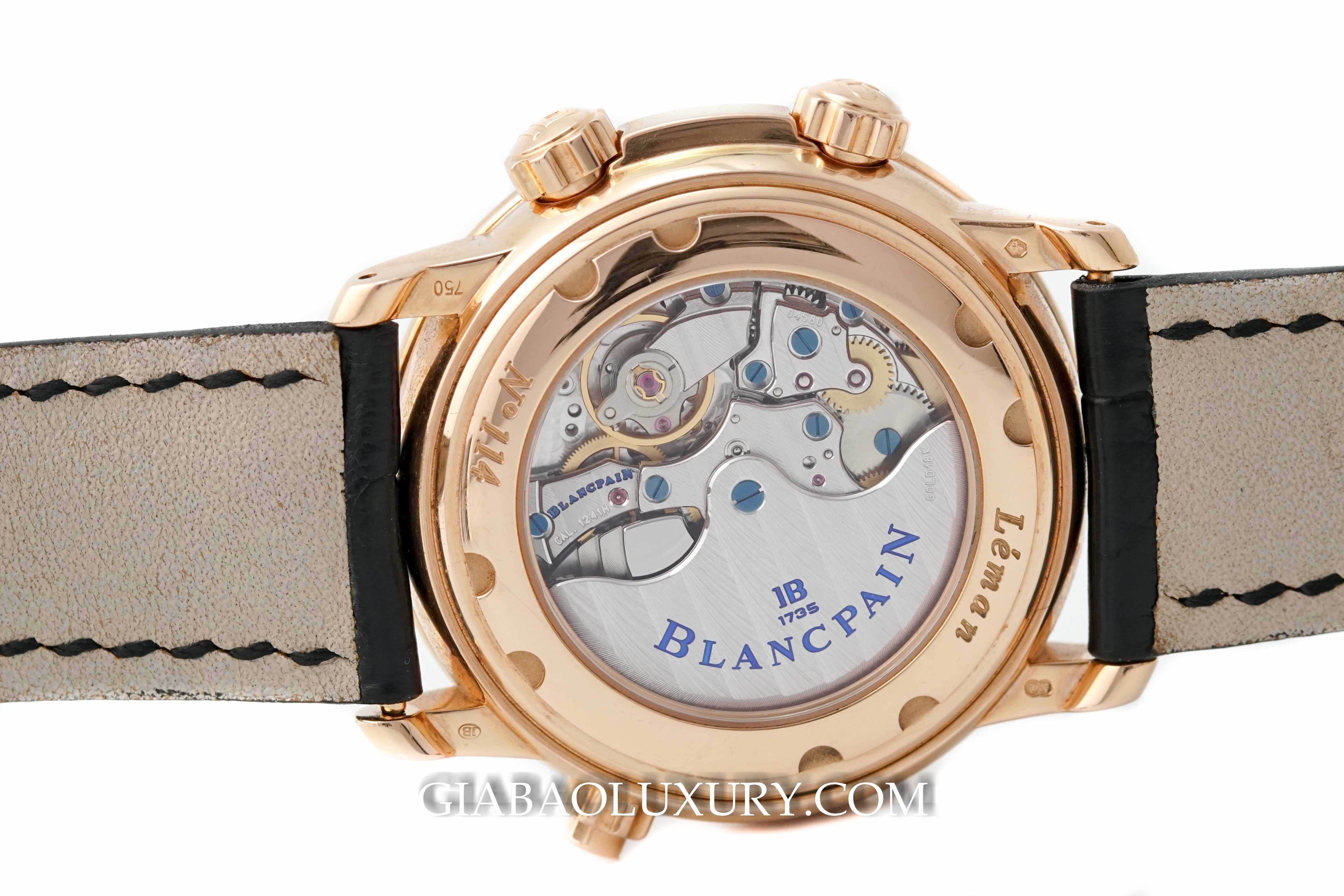 Đồng Hồ Blancpain Léman Réveil GMT Đồng Hồ Blancpain Léman Réveil GMT 2841-3642-53B