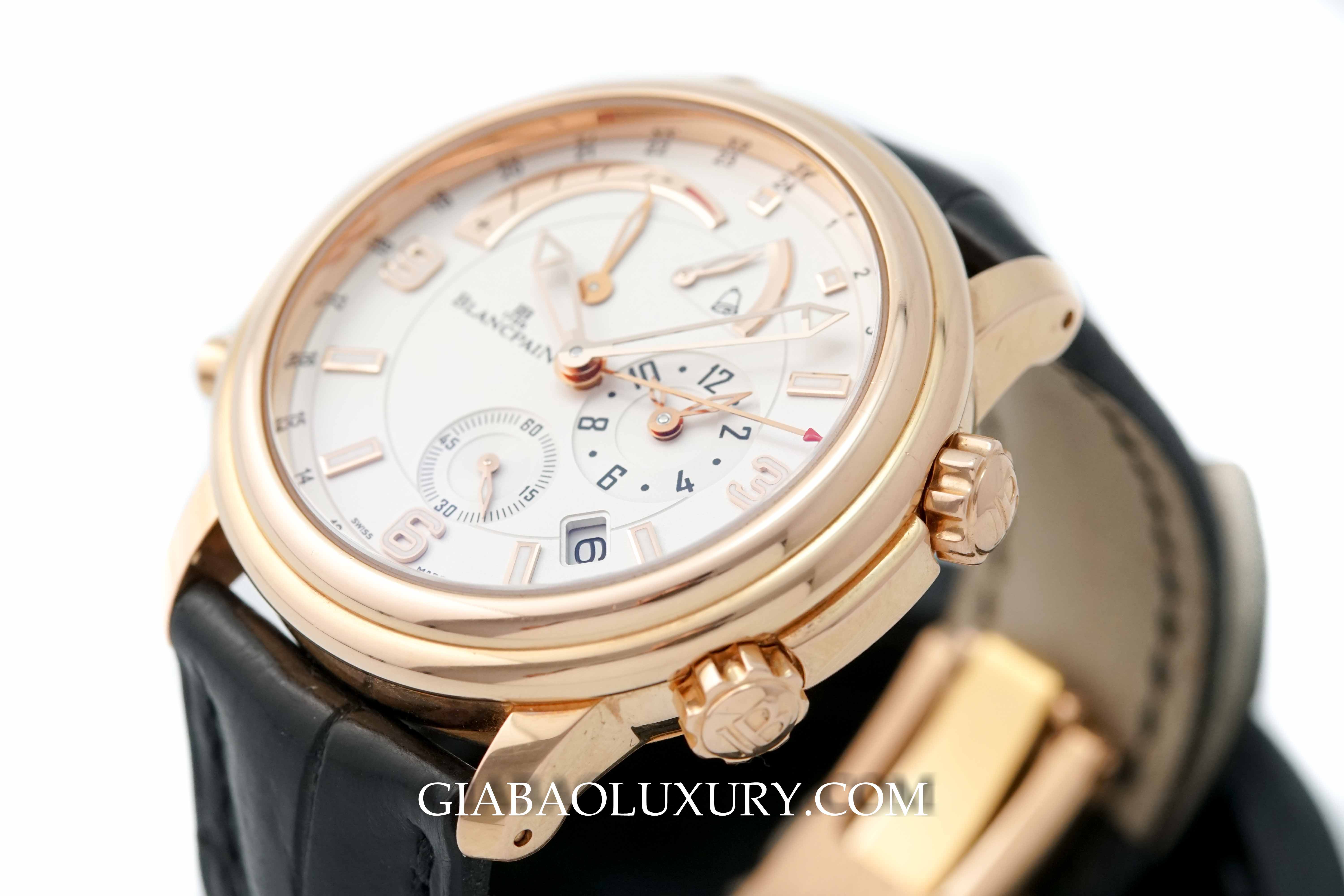 Đồng Hồ Blancpain Léman Réveil GMT Đồng Hồ Blancpain Léman Réveil GMT 2841-3642-53B