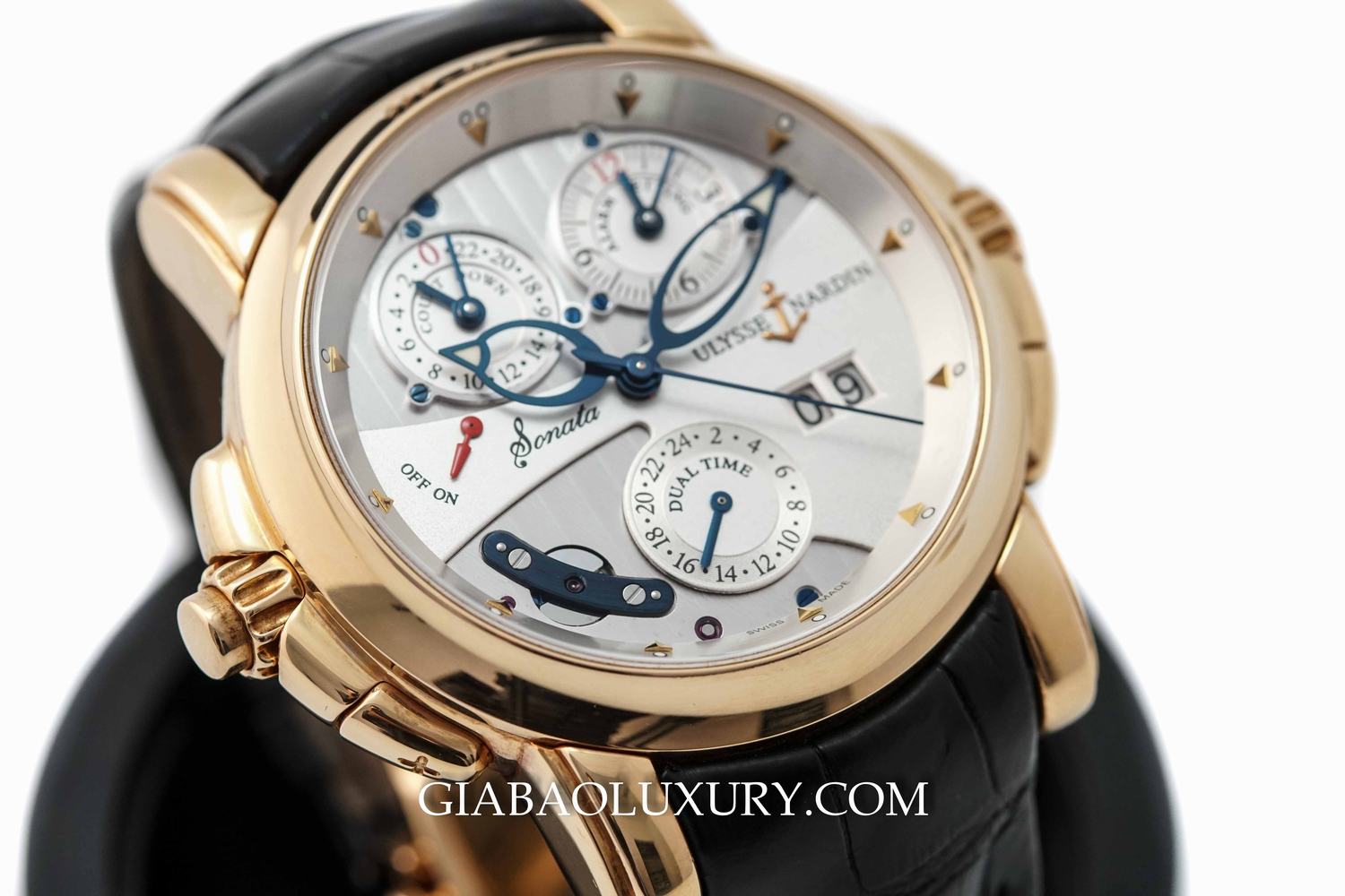 Đồng Hồ Ulysse Nardin Sonata Cathedral Đồng Hồ Ulysse Nardin Sonata Cathedral Dual Time 676-88