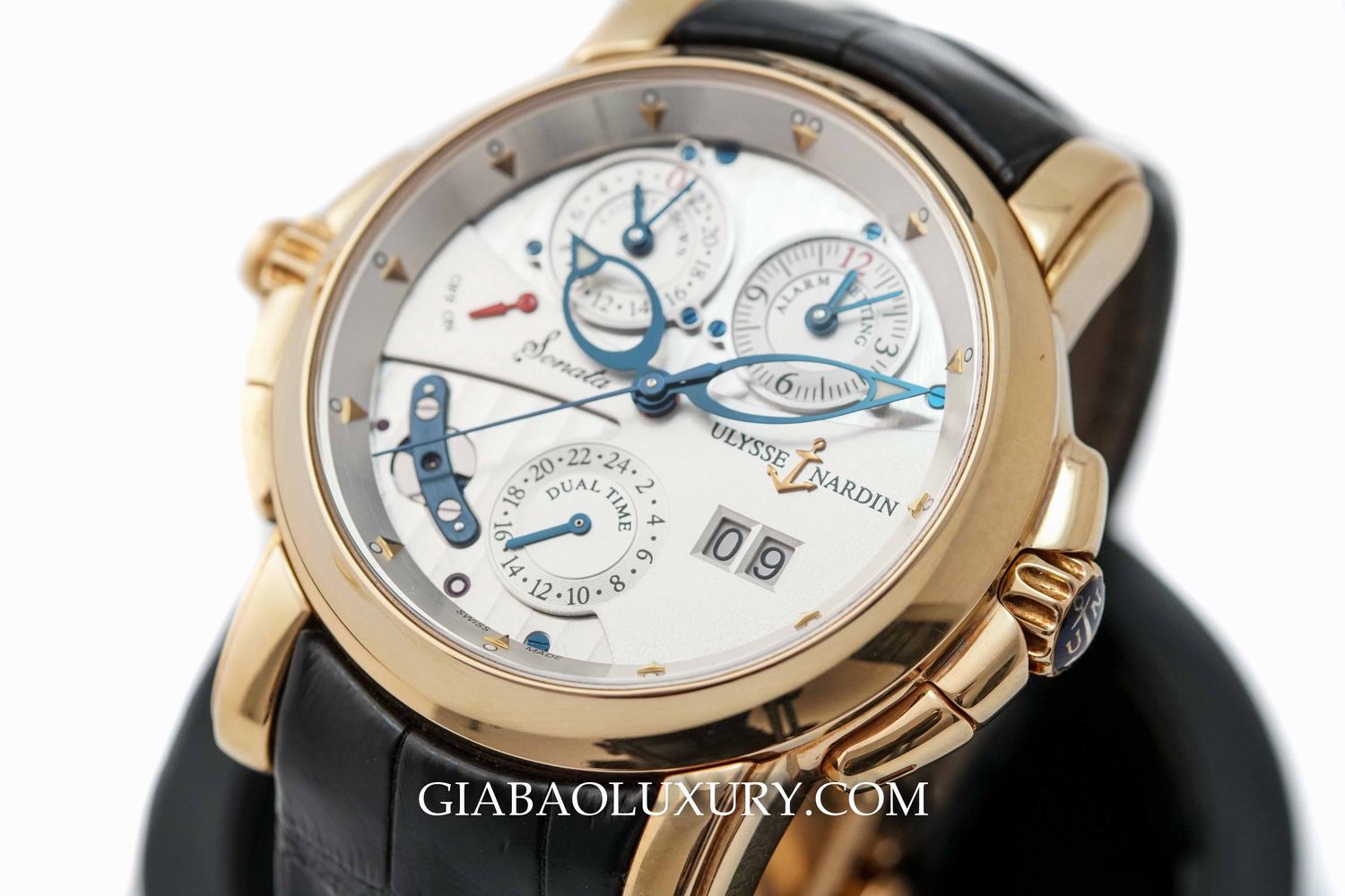 Đồng Hồ Ulysse Nardin Sonata Cathedral Đồng Hồ Ulysse Nardin Sonata Cathedral Dual Time 676-88