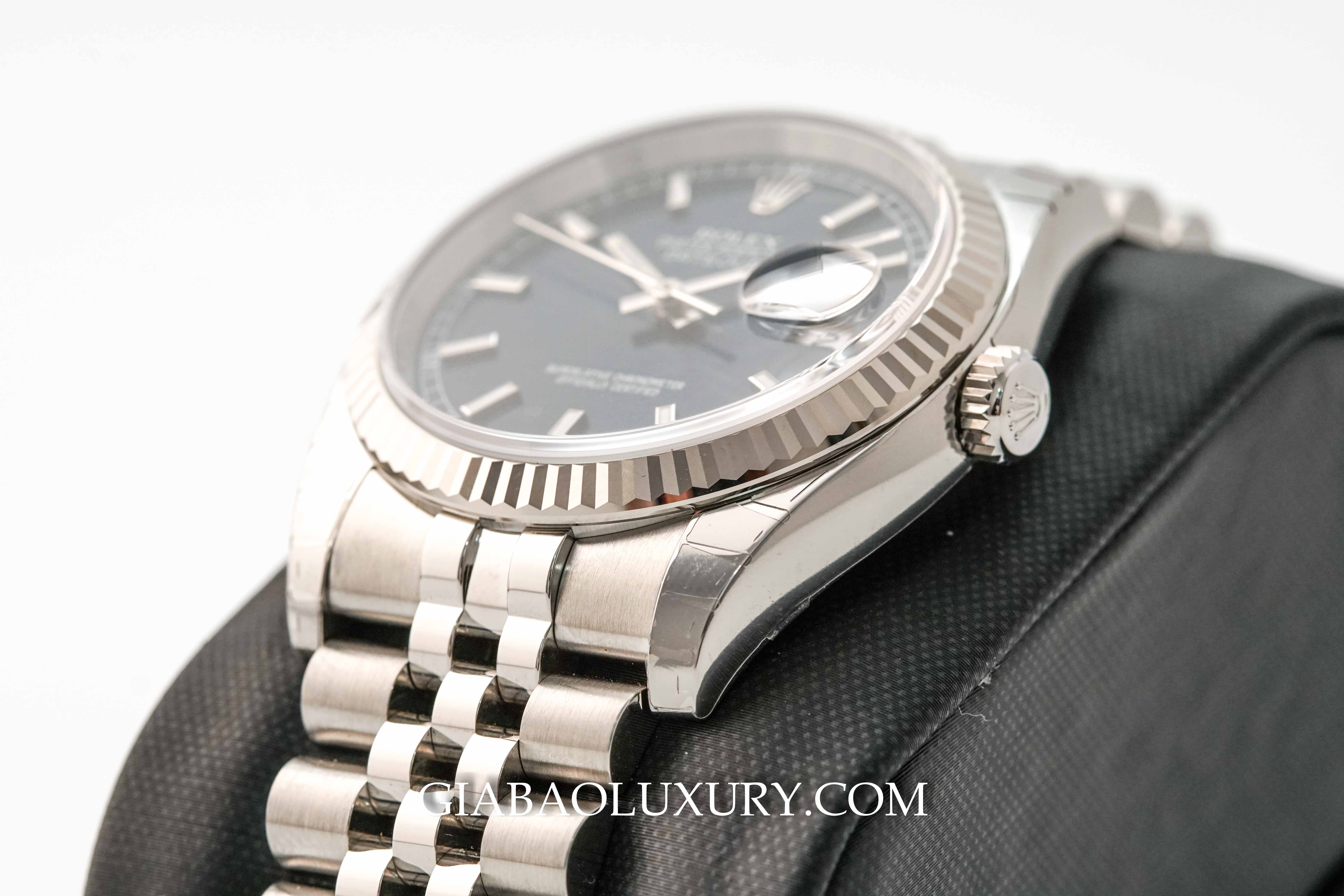 Đồng Hồ Rolex Datejust 36 116234 Mặt Số Xanh