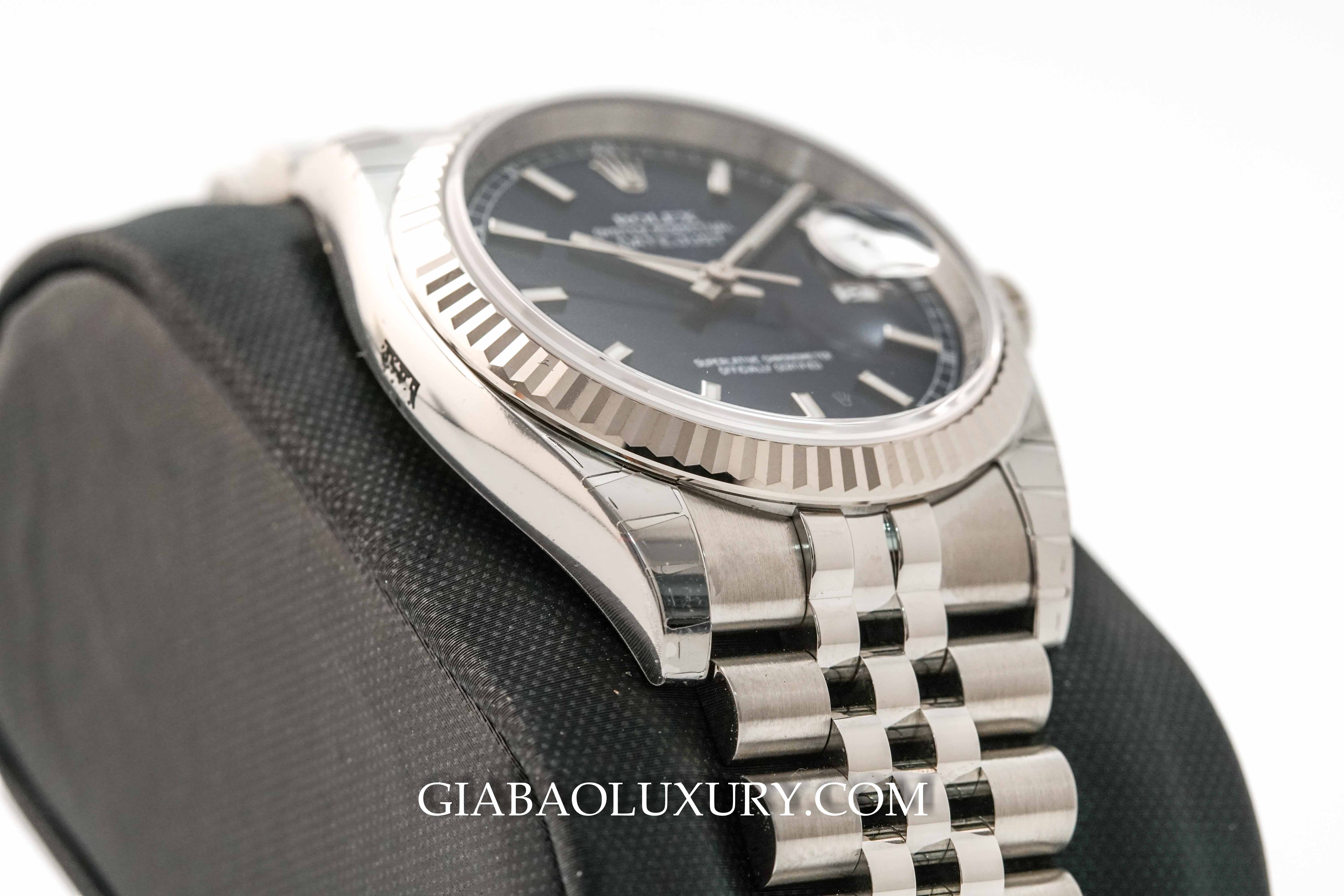 Đồng Hồ Rolex Datejust 36 116234 Mặt Số Xanh