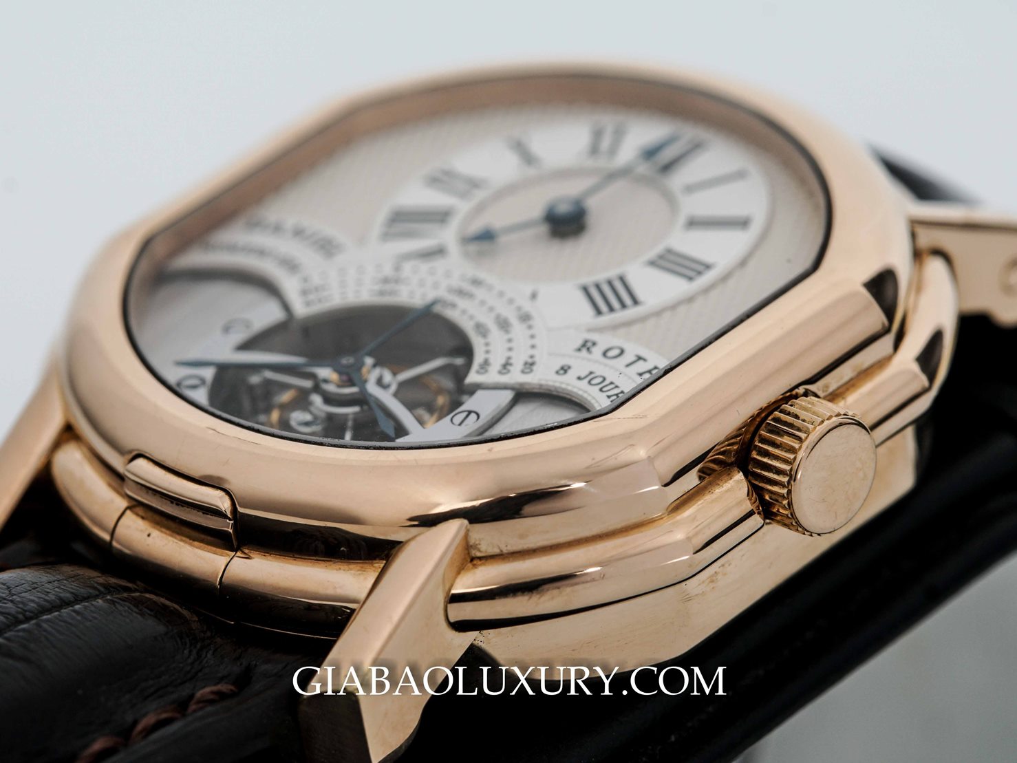 ĐỒNG HỒ DANIEL ROTH TOURBILLON 8 DAYS ROSE GOLD 18K Đồng Hồ Daniel Roth Tourbillon 8 Days 197.X.40