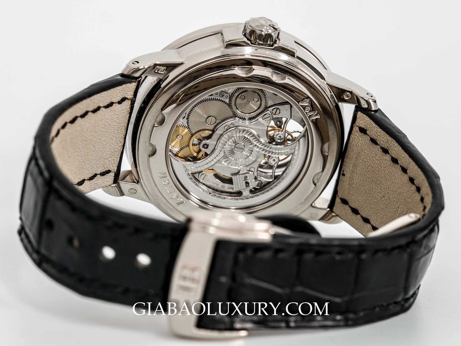 ĐỒNG HỒ BLANCPAIN LÉMAN TOURBILLON GRANDE DATE DIAMANTS Đồng Hồ Blancpain Léman Tourbillon Grande Date 2825-4963-55B