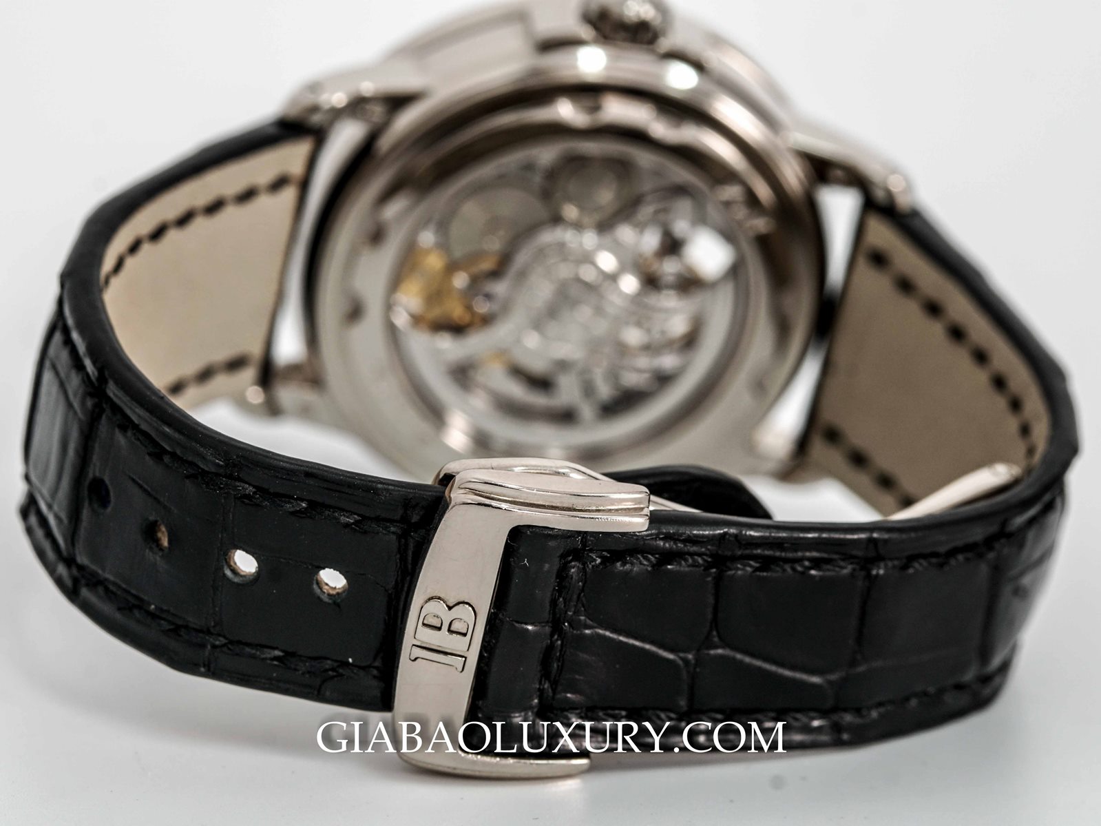 ĐỒNG HỒ BLANCPAIN LÉMAN TOURBILLON GRANDE DATE DIAMANTS Đồng Hồ Blancpain Léman Tourbillon Grande Date 2825-4963-55B