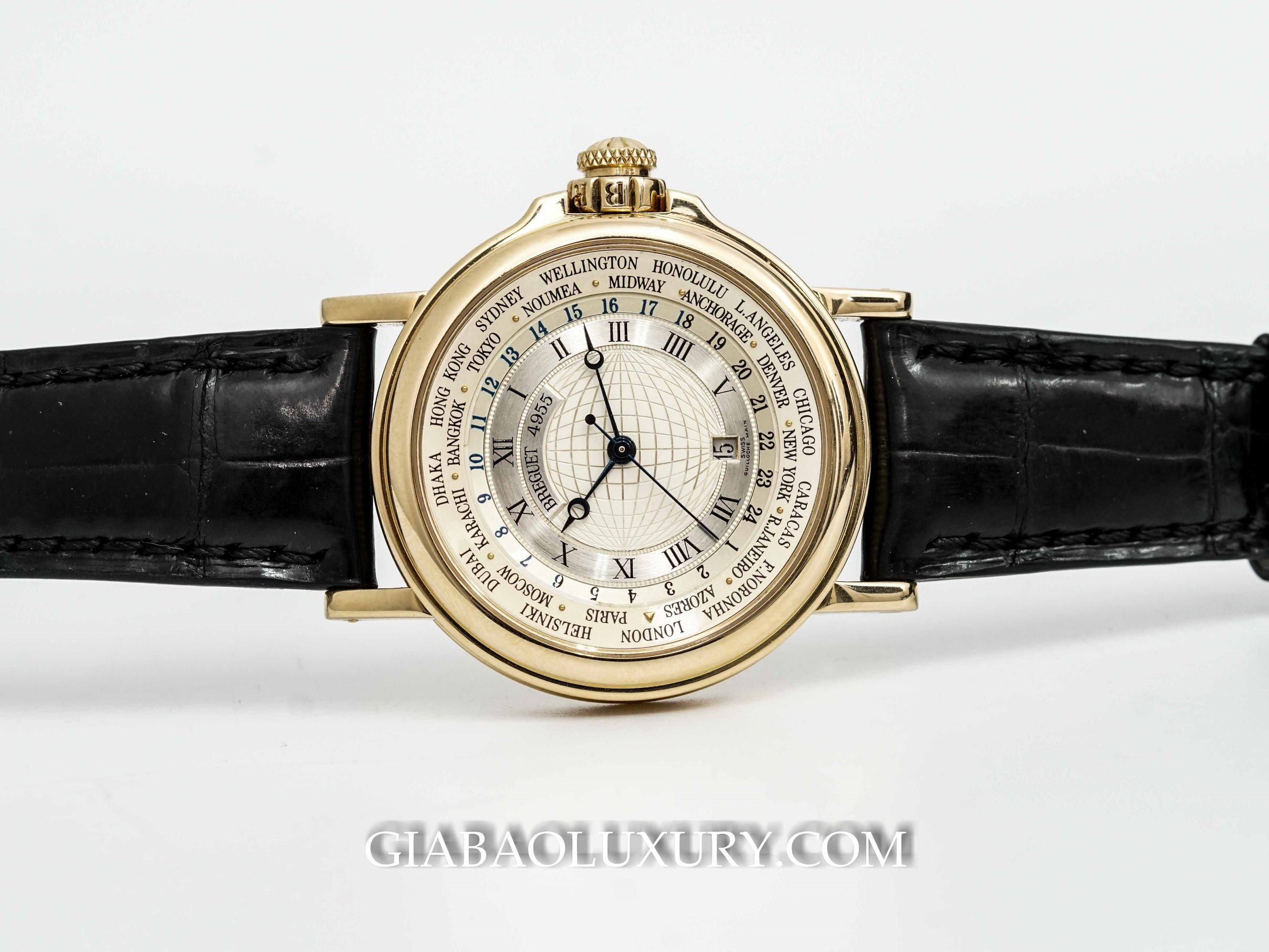 Đồng Hồ Breguet Marine Hora Mundi 24 World Time Zones