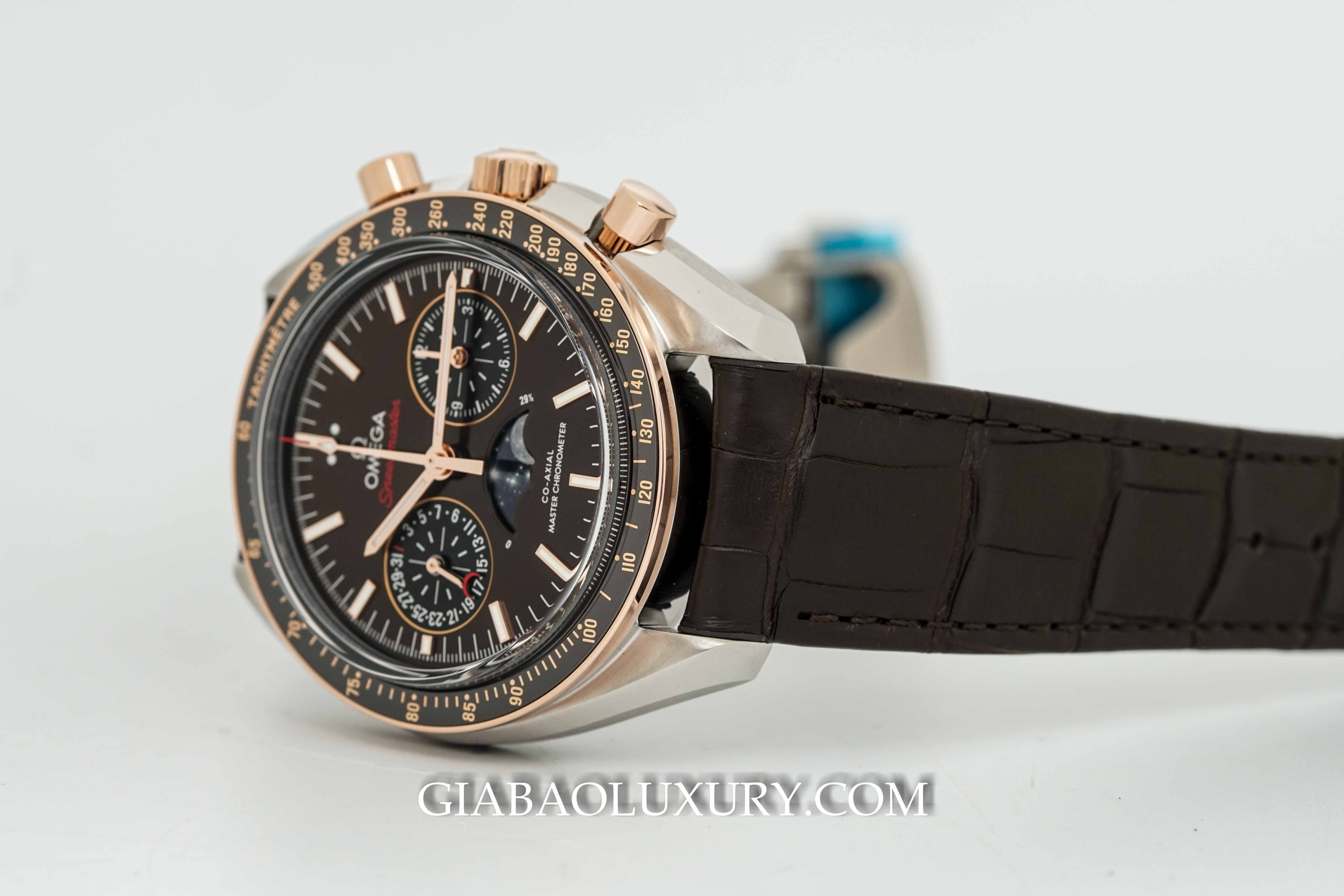 Đồng Hồ Omega Speedmaster Moonwatch Moonphase 44.25mm 304.23.44.52.13.001