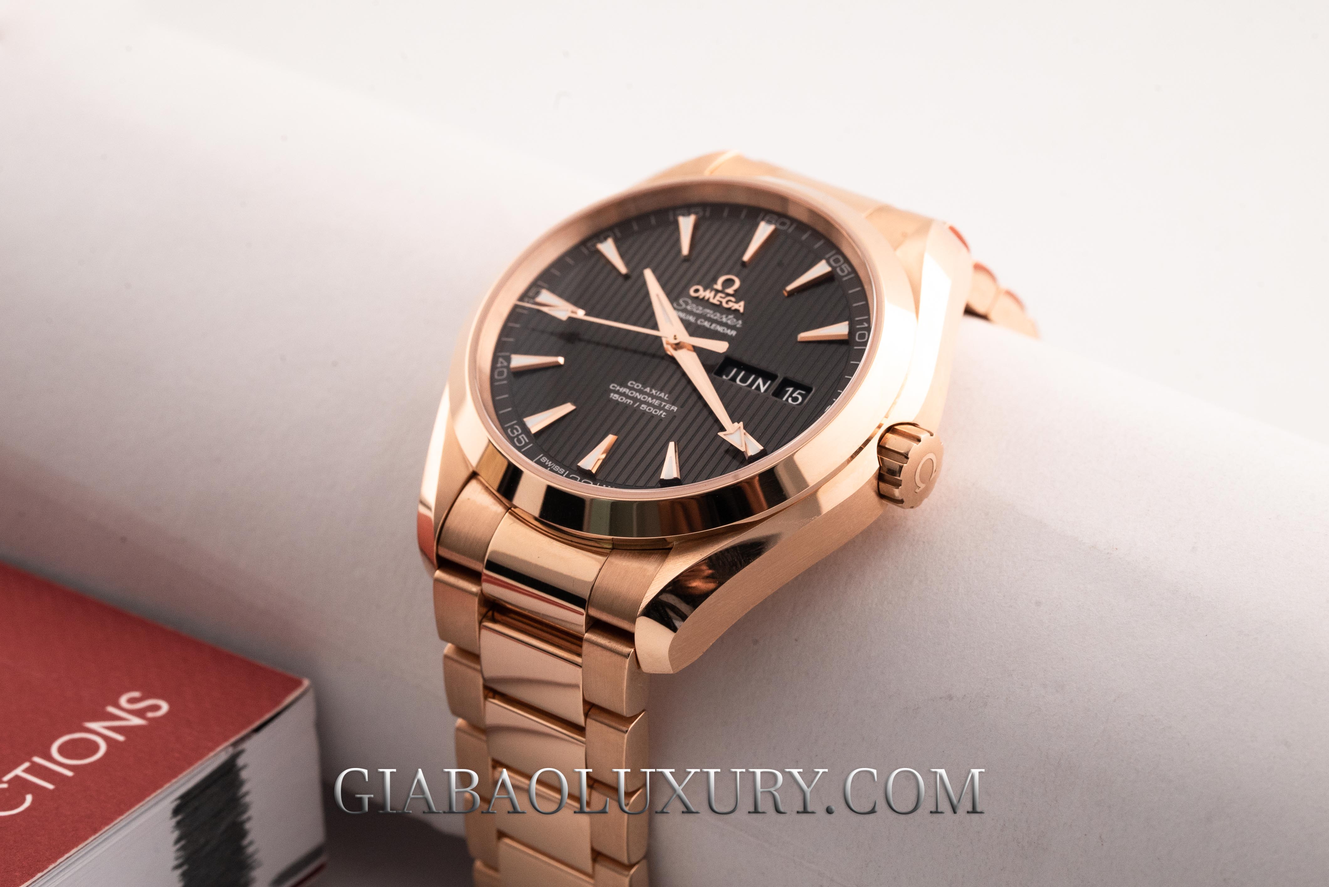 Đồng hồ Omega Seamaster Aqua Terra 150m Annual Calendar 43mm 231.50.43.22.06.003 Đồng Hồ Omega Seamaster Aqua Terra 150M Co-Axial Annual Calendar 43mm 231.50.43.22.06.003