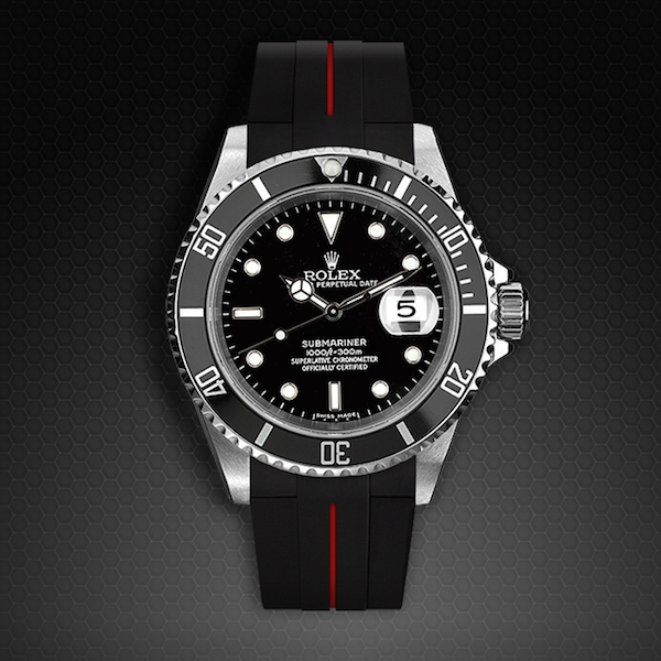 Dây Rubber B Classic Series VulChromatic® cho Rolex Submariner Non-Ceramic 40mm