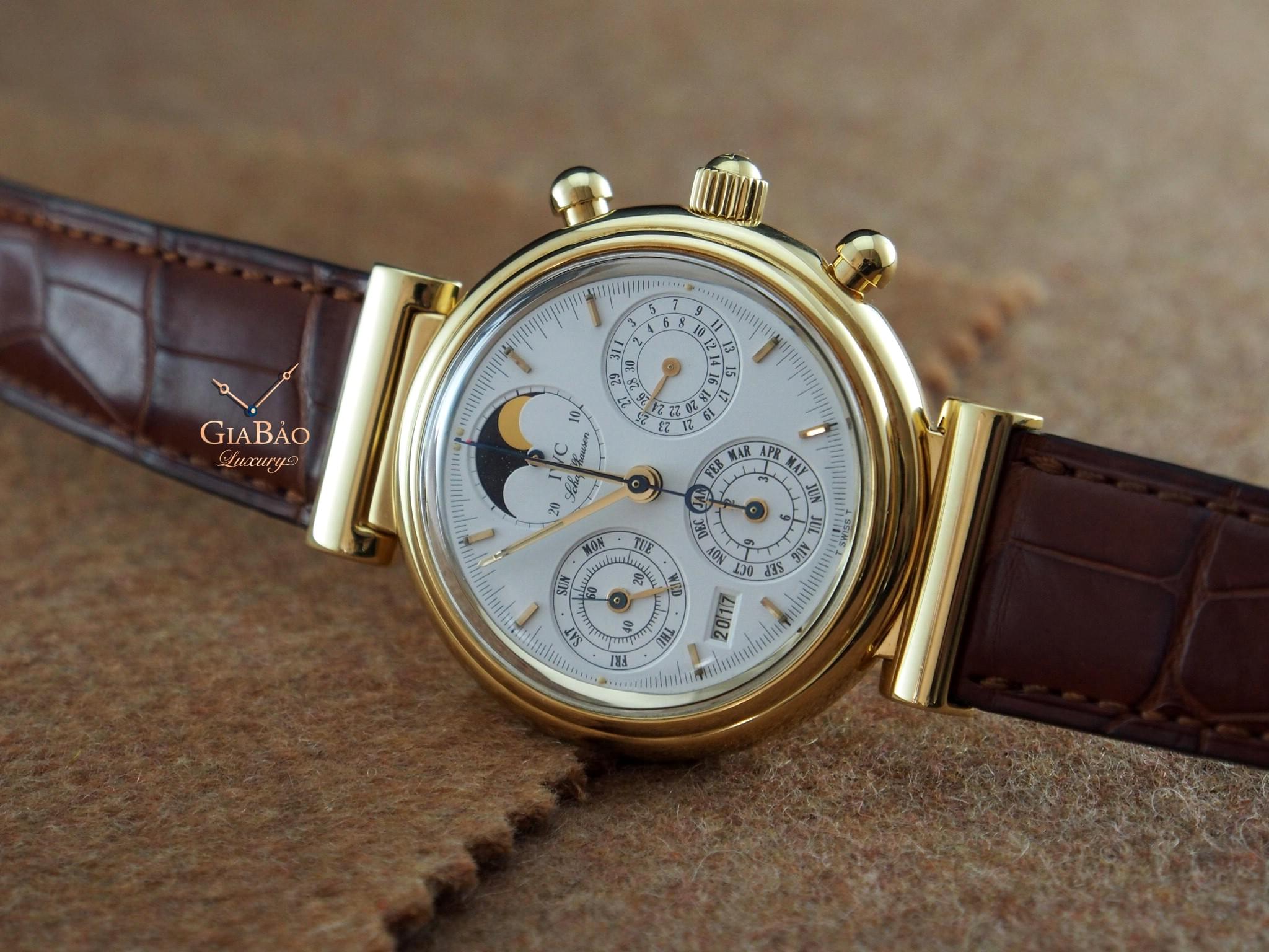 Đồng hồ IWC “DaVinci” Lịch vạn niên Đồng Hồ IWC Da Vinci Perpetual Calendar IW3750