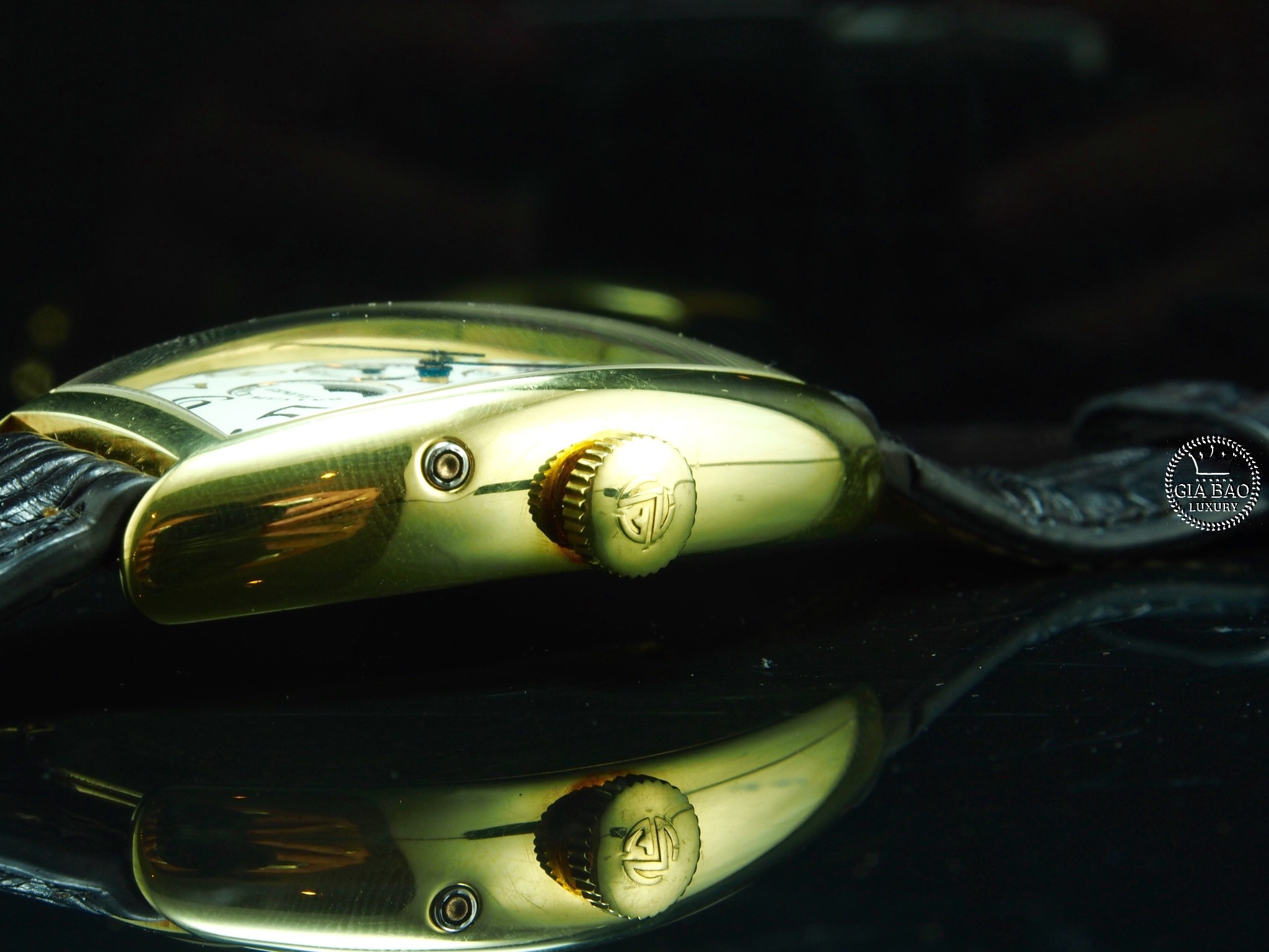 Đồng hồ Franck Muller Perpetual Calendar- Đồng Hồ Franck Muller Cintree Curvex Quantieme Perpetual Calender Gold 18k