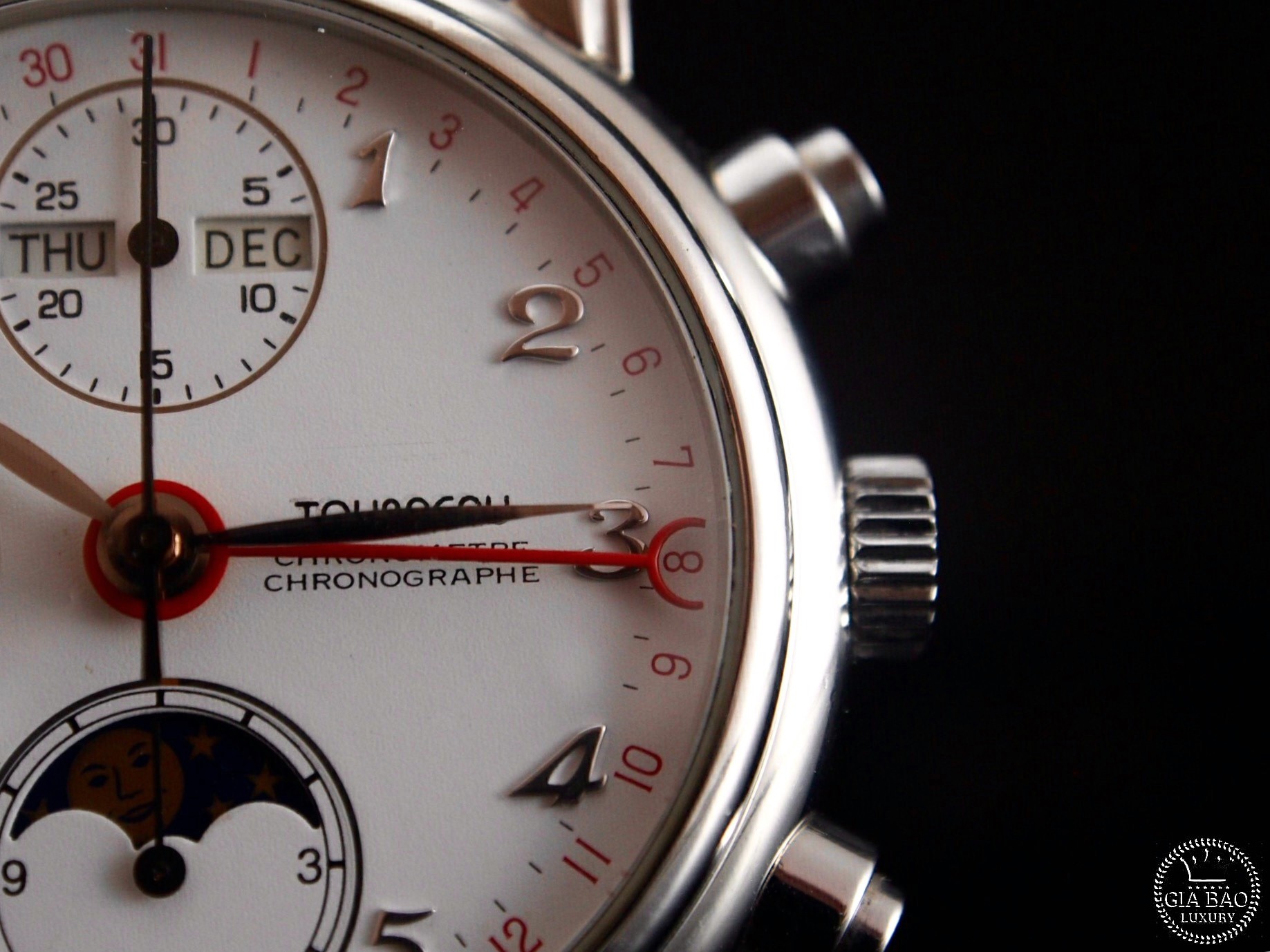 Đồng hồ Tourneau Triple Date Đồng Hồ Tourneau Triple Date Moon Phase Automatic Chronograph