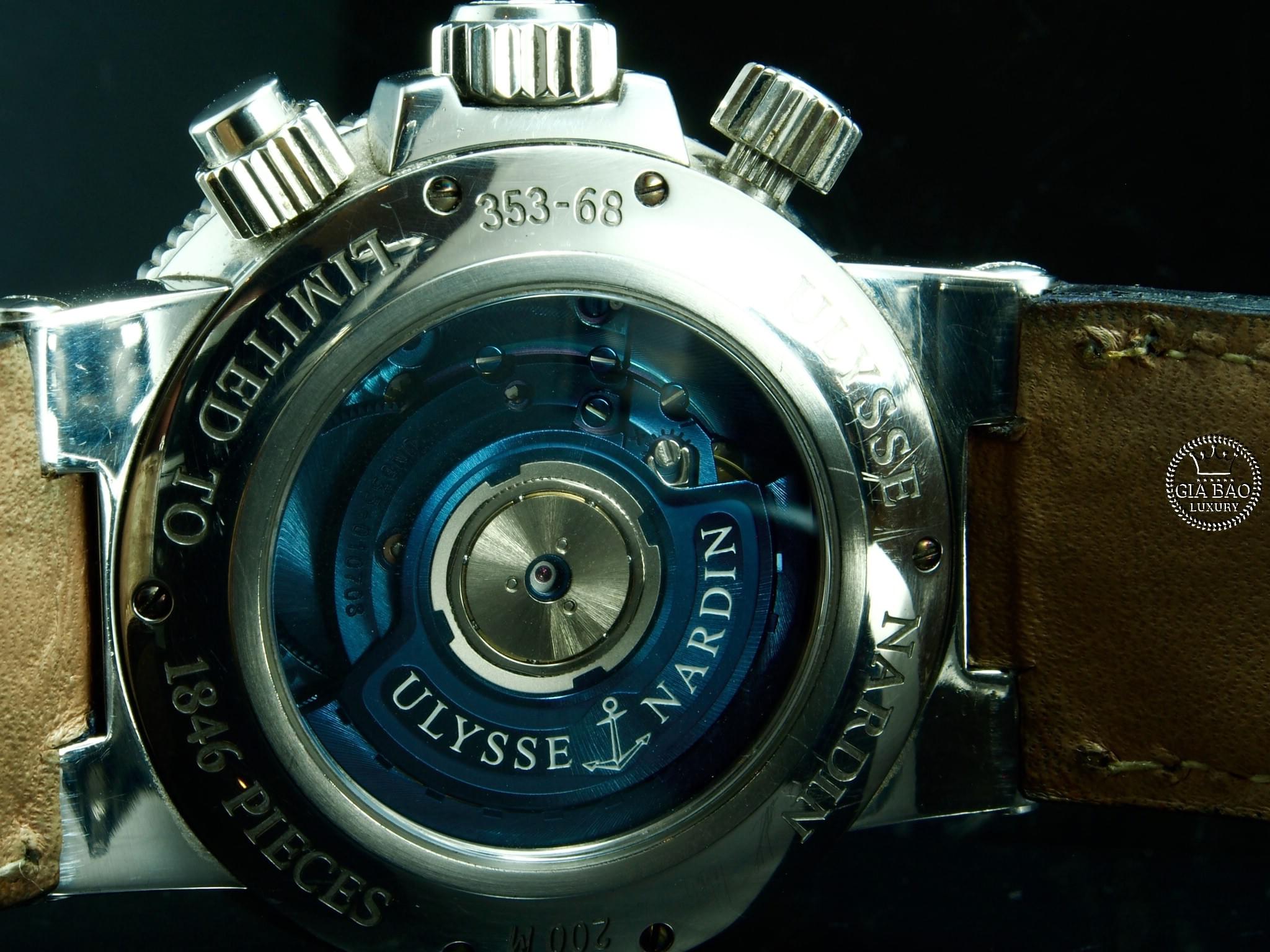 Đồng hồ Ulysse Nardin Maxi Marine Đồng Hô Ulysse Nardin Maxi Marine Blue Seal Chrono Limited 1846