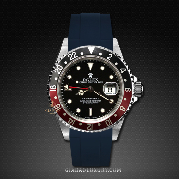 Dây Rubber B Classic Series cho Rolex GMT Master II Non - Ceramic