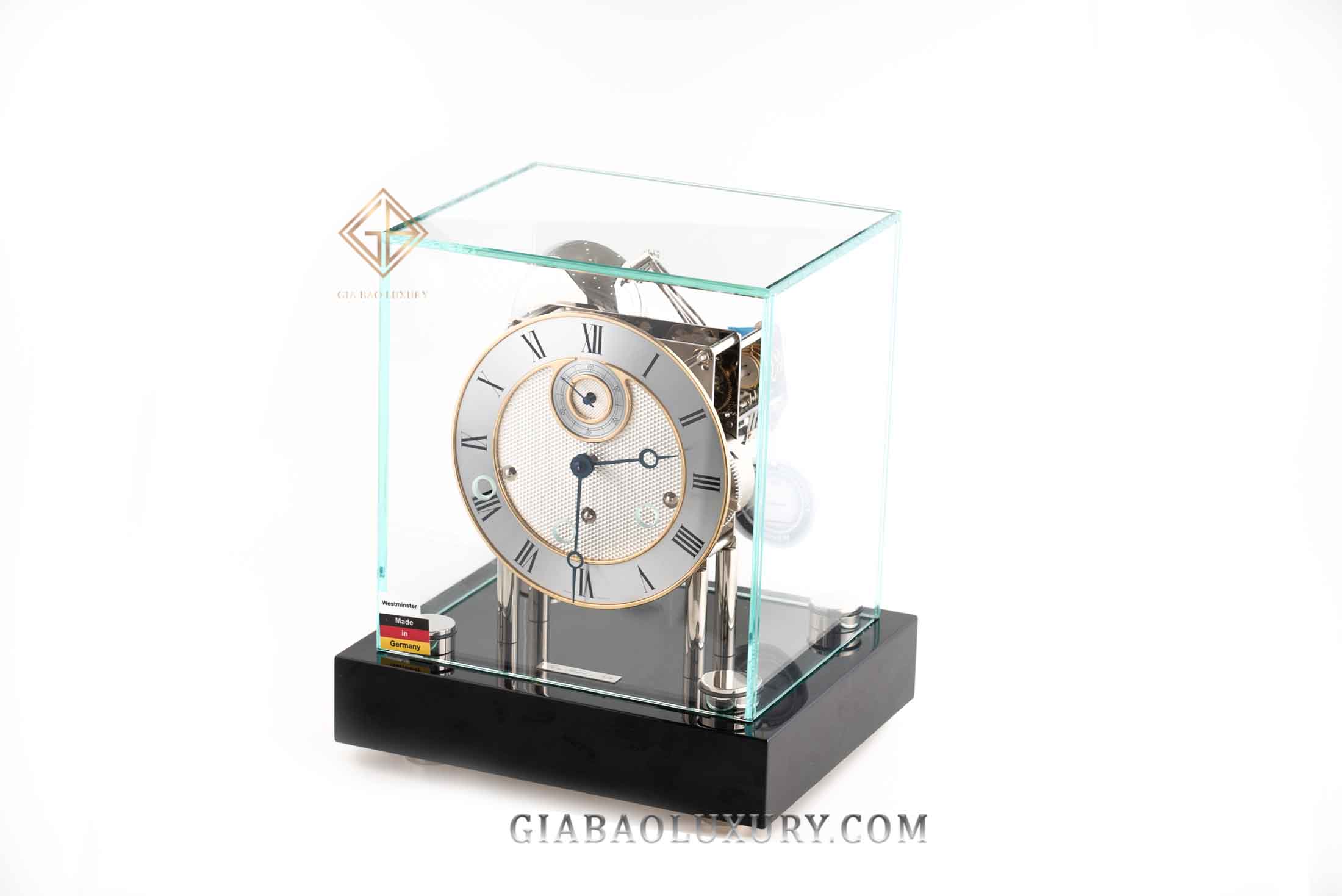 Đồng Hồ Dây Cót Để Bàn Hermle 22801740352 Chigwell Mechanical Table Clock. HSX: Hermle. Hàng mới 100%