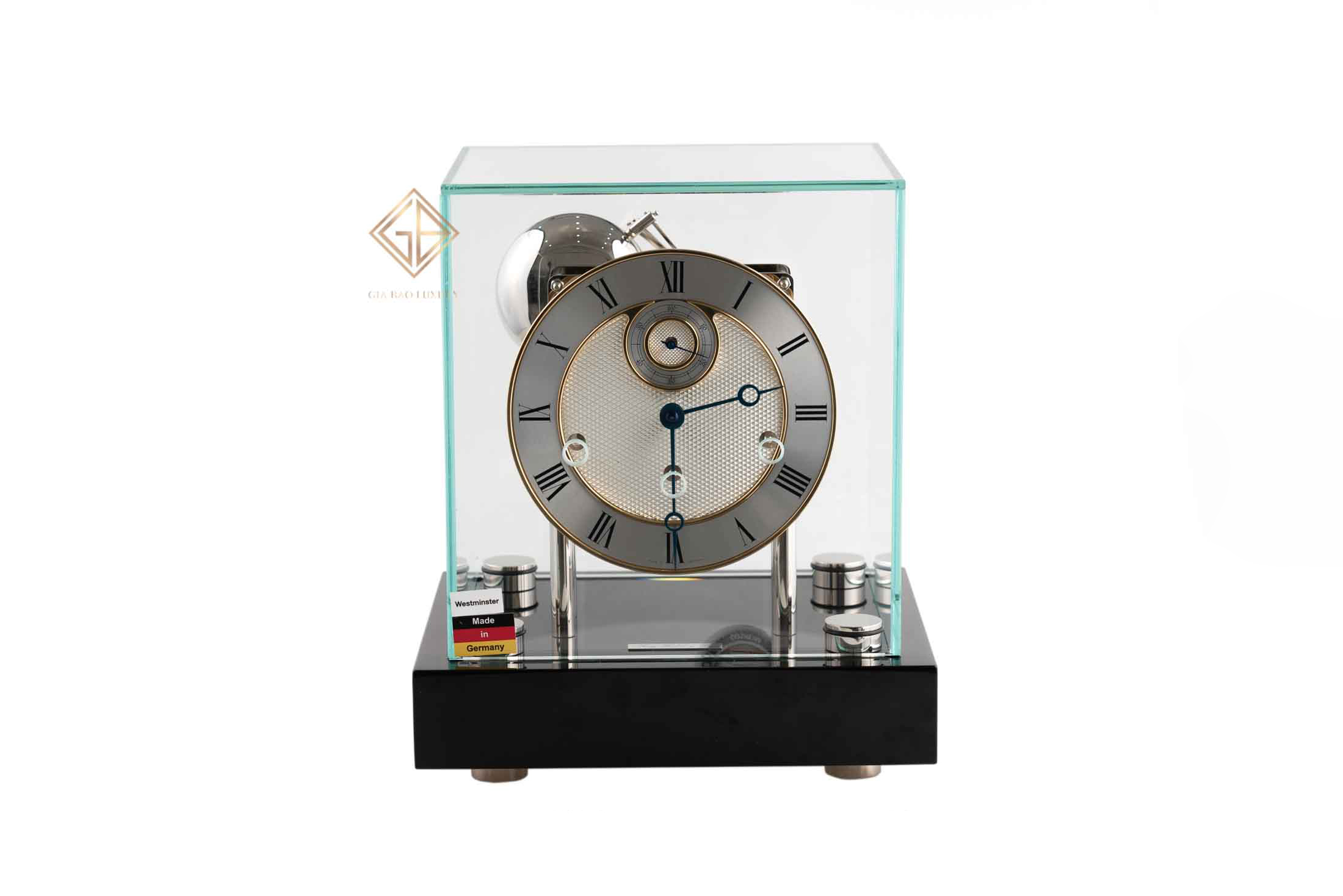 Đồng Hồ Dây Cót Để Bàn Hermle 22801740352 Chigwell Mechanical Table Clock. HSX: Hermle. Hàng mới 100%