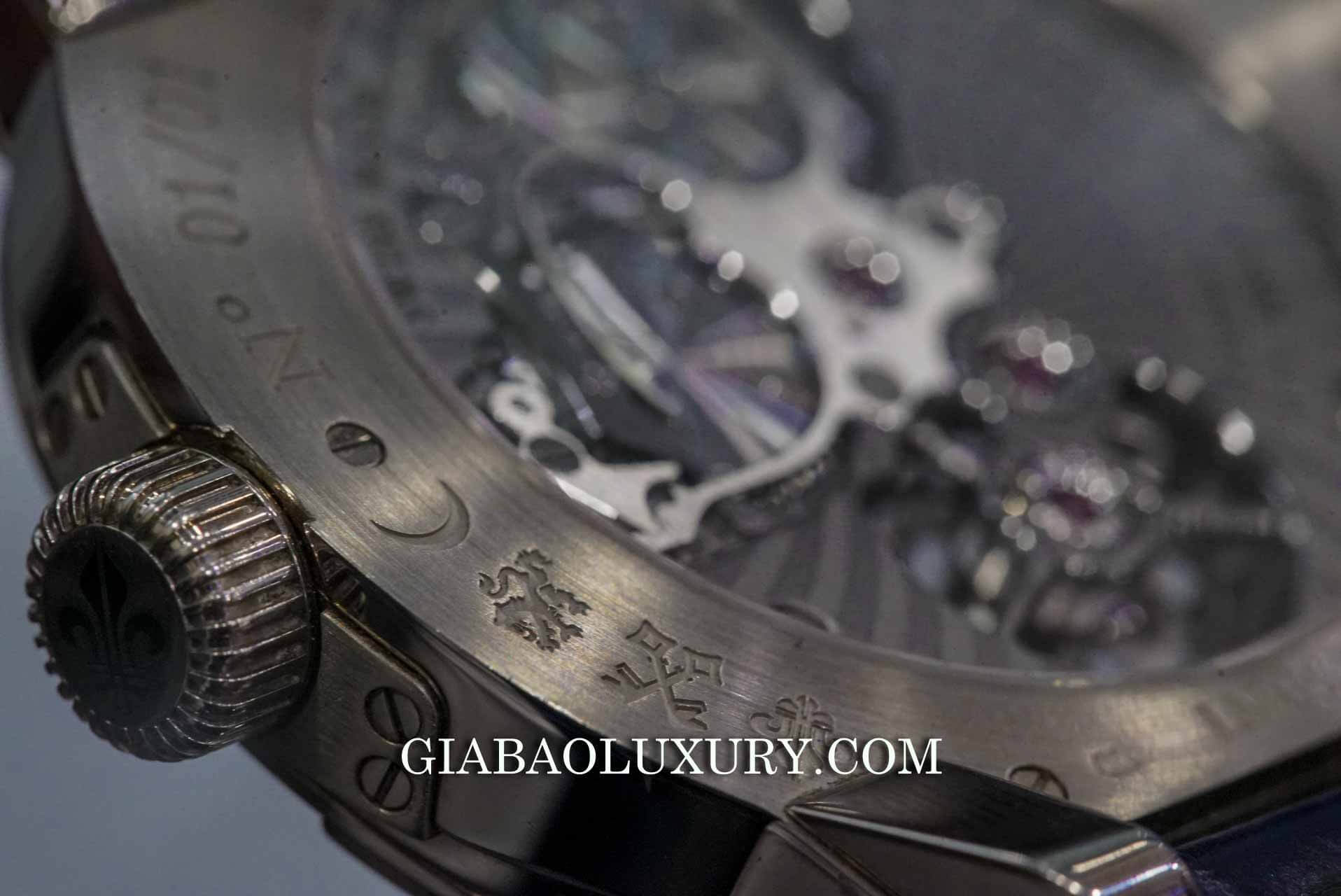 Đồng Hồ Louis Moinet Lapis Lazuli Tourbillon Watch Anish