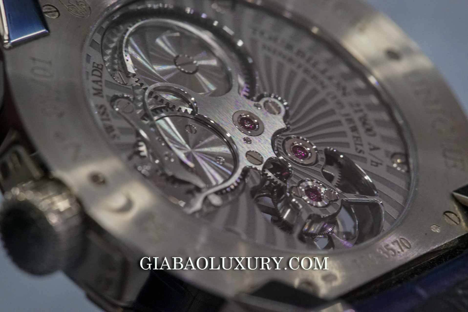 Đồng Hồ Louis Moinet Lapis Lazuli Tourbillon Watch Anish