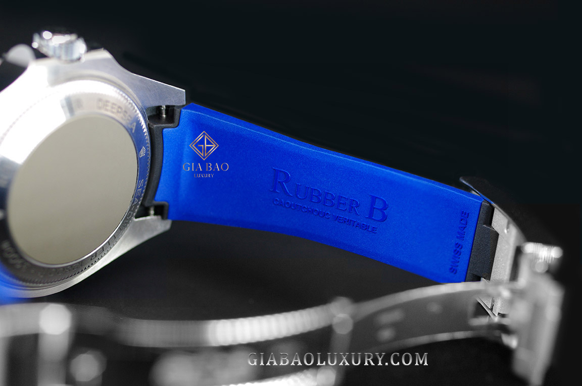 Dây Rubber B Glidelock Edition VulChromatic® cho Rolex Sea-Dweller DEEPSEA 126660