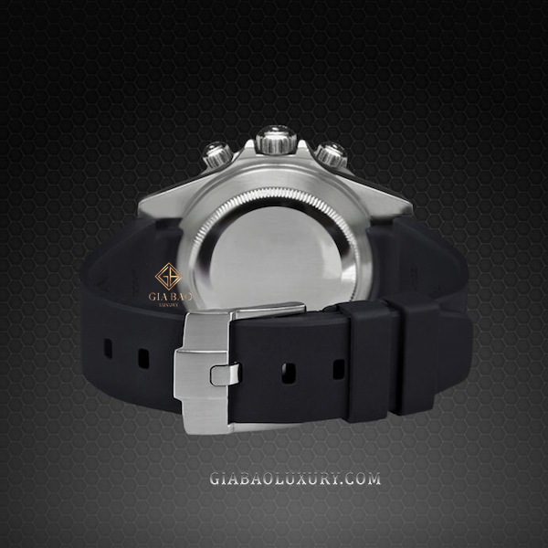 Dây cao su Rubber B dành cho đồng hồ Rolex Daytona phiên bản dây kim loại Oyster vỏ Steel, Yellow Gold và Two-Tone - Tang Buckle Series VulChromatic® Dây Rubber B Tang Buckle Series VulChromatic® cho Rolex Daytona phiên bản dây kim loại Oyster vỏ Steel, Yellow Gold và Two-Tone