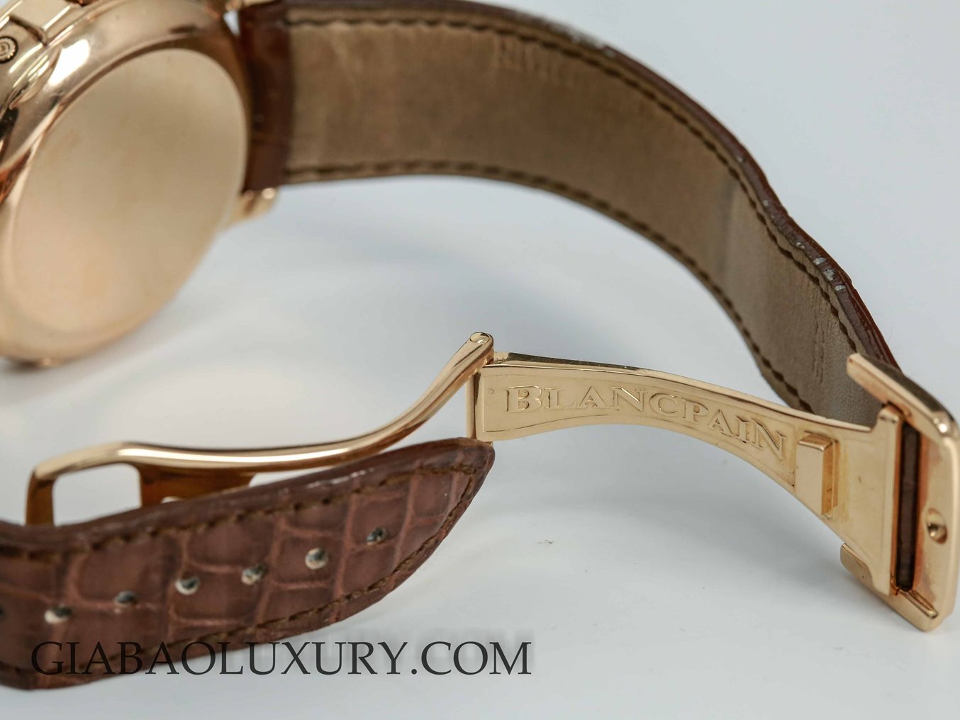 ĐỒNG HỒ BLANCPAIN LEMAN COMPLETE CALENDAR MOONPHASE Đồng Hồ Blancpain Leman Moonphase Complete Calendar 3563A-3642A-53B